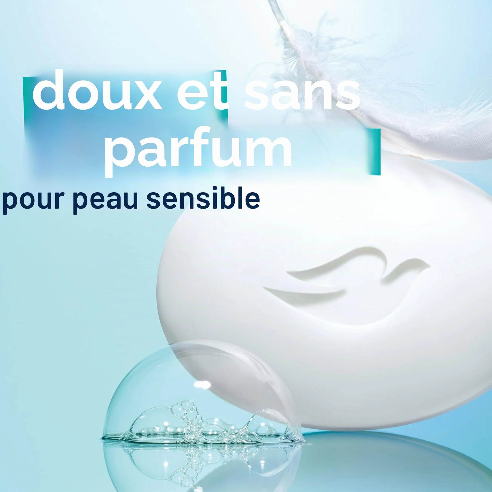 Dove Barre de beauté, peau sensible