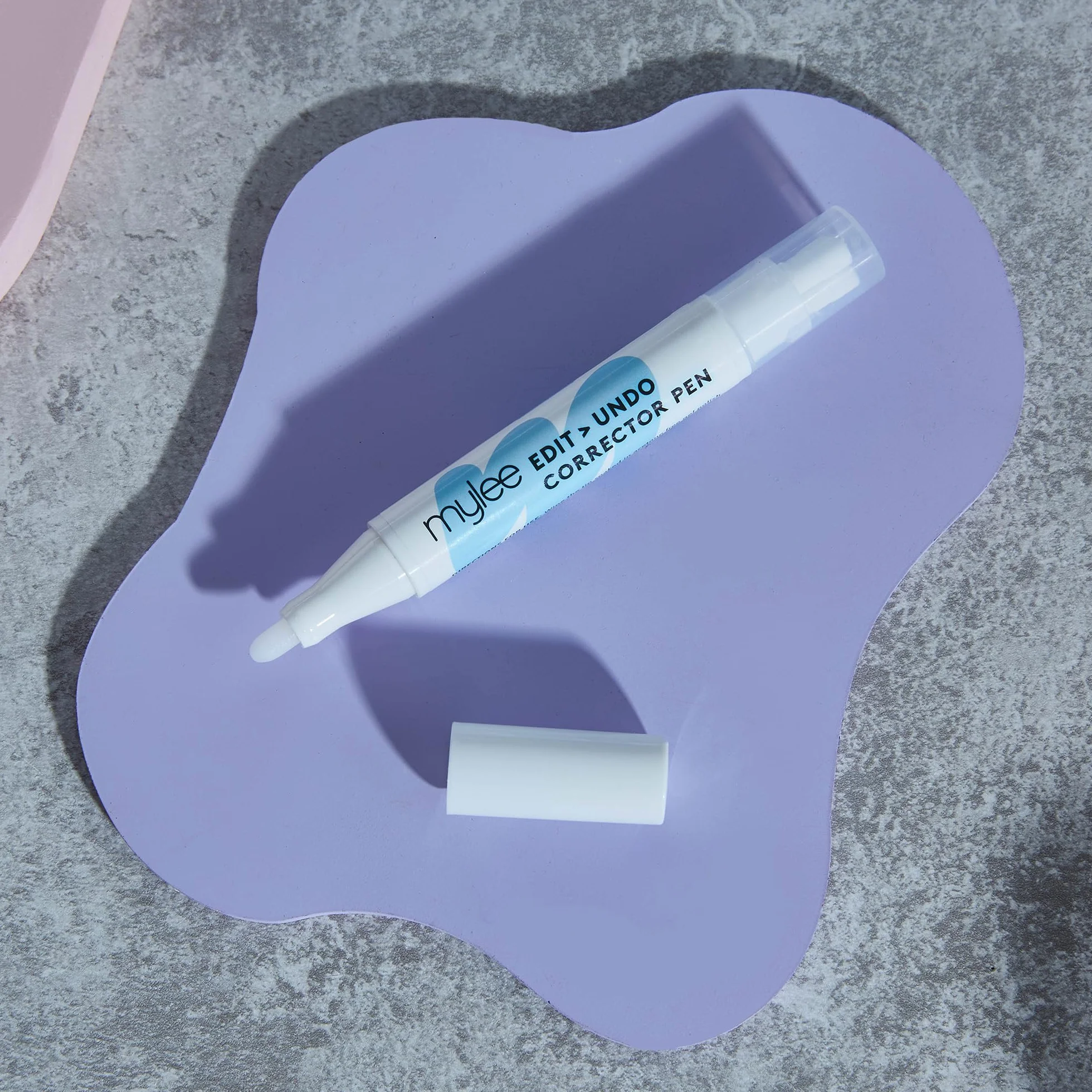Mylee Stylo correcteur réutilisable pour vernis à ongles - Dissolvant sans acétone avec pointes de rechange
