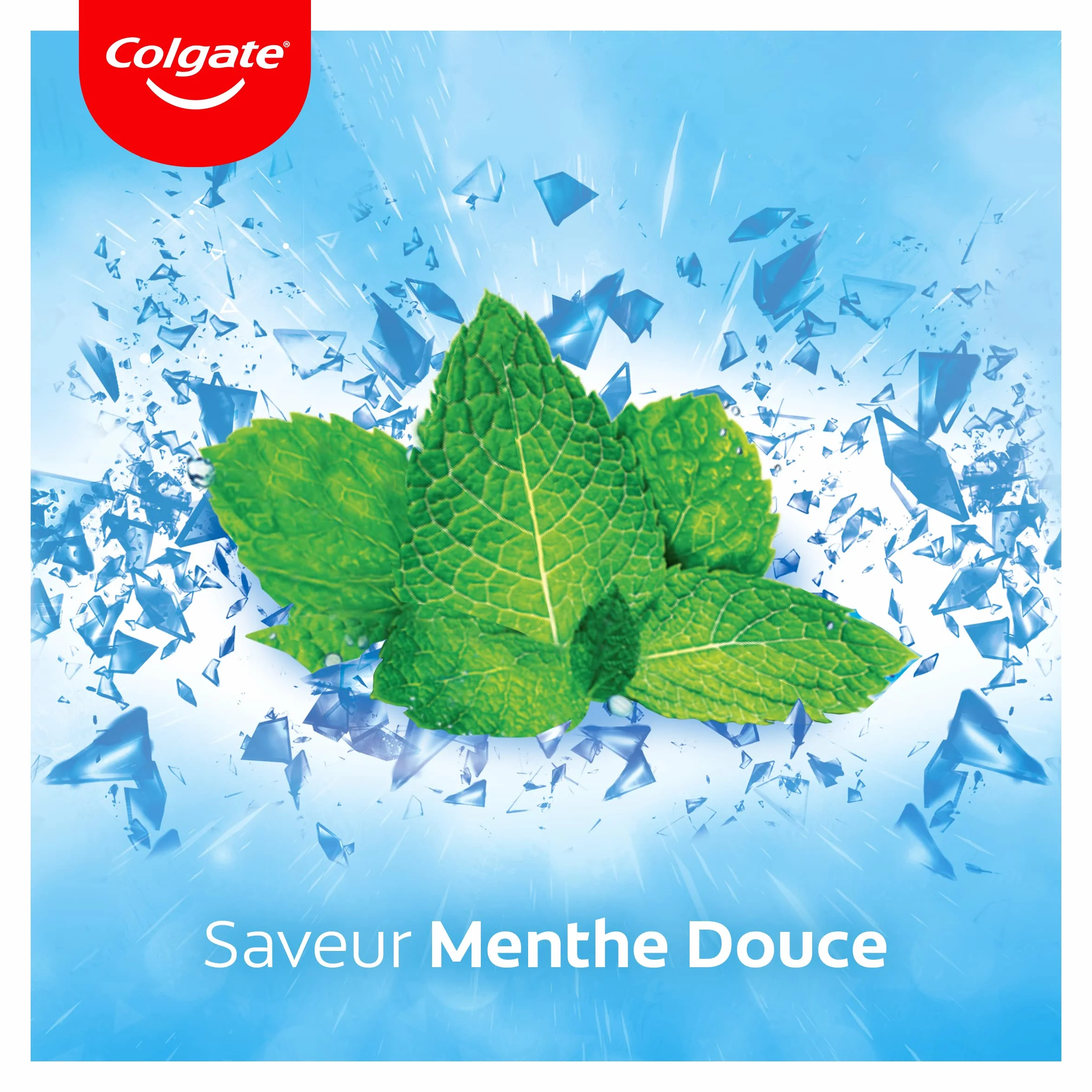 Colgate Max Fresh Cristaux Fraîcheur Dentifrice Menthe Fraîche Lot de 6 x 75ml