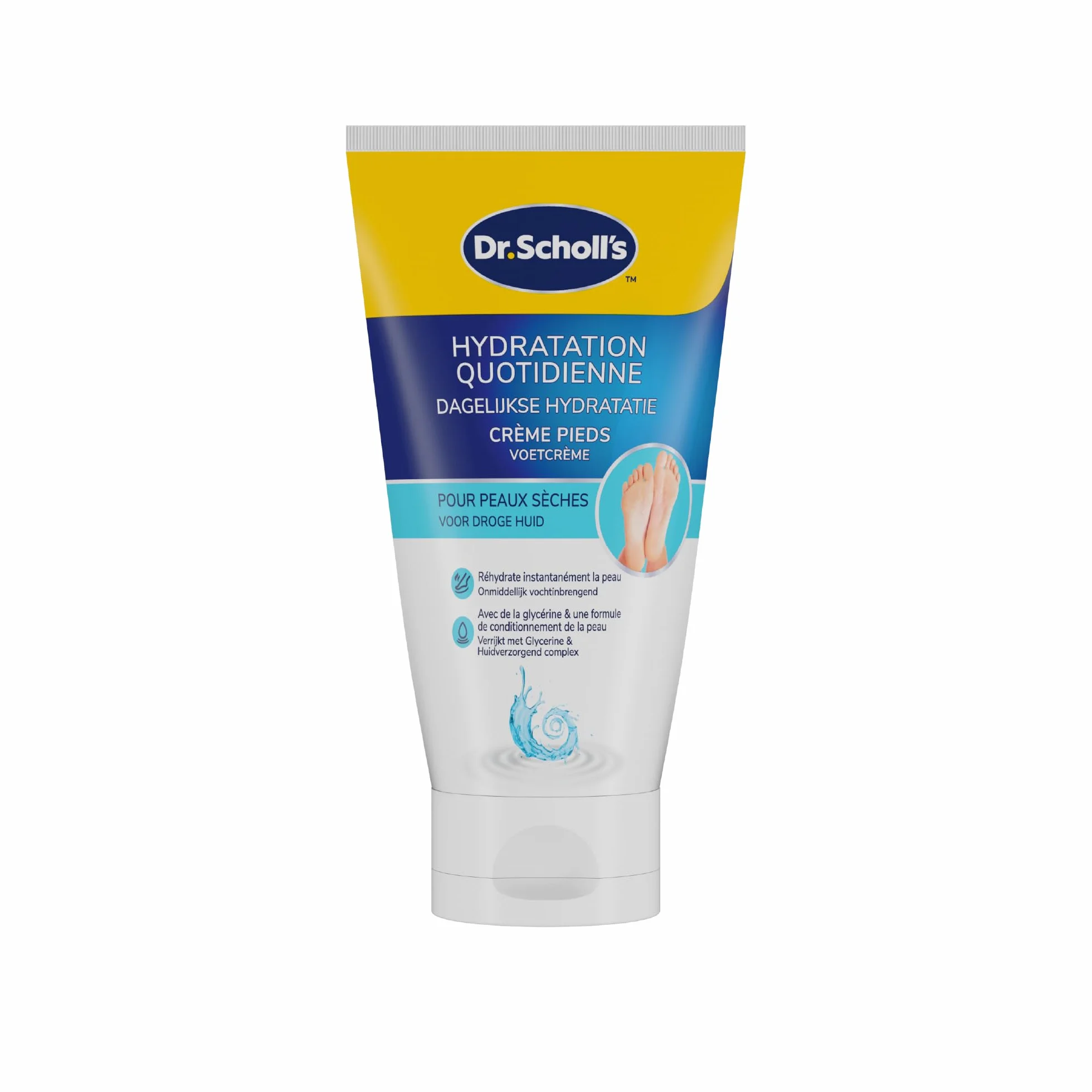 Dr. Scholl's Crème Pieds Hydratation Renforcée 150ml