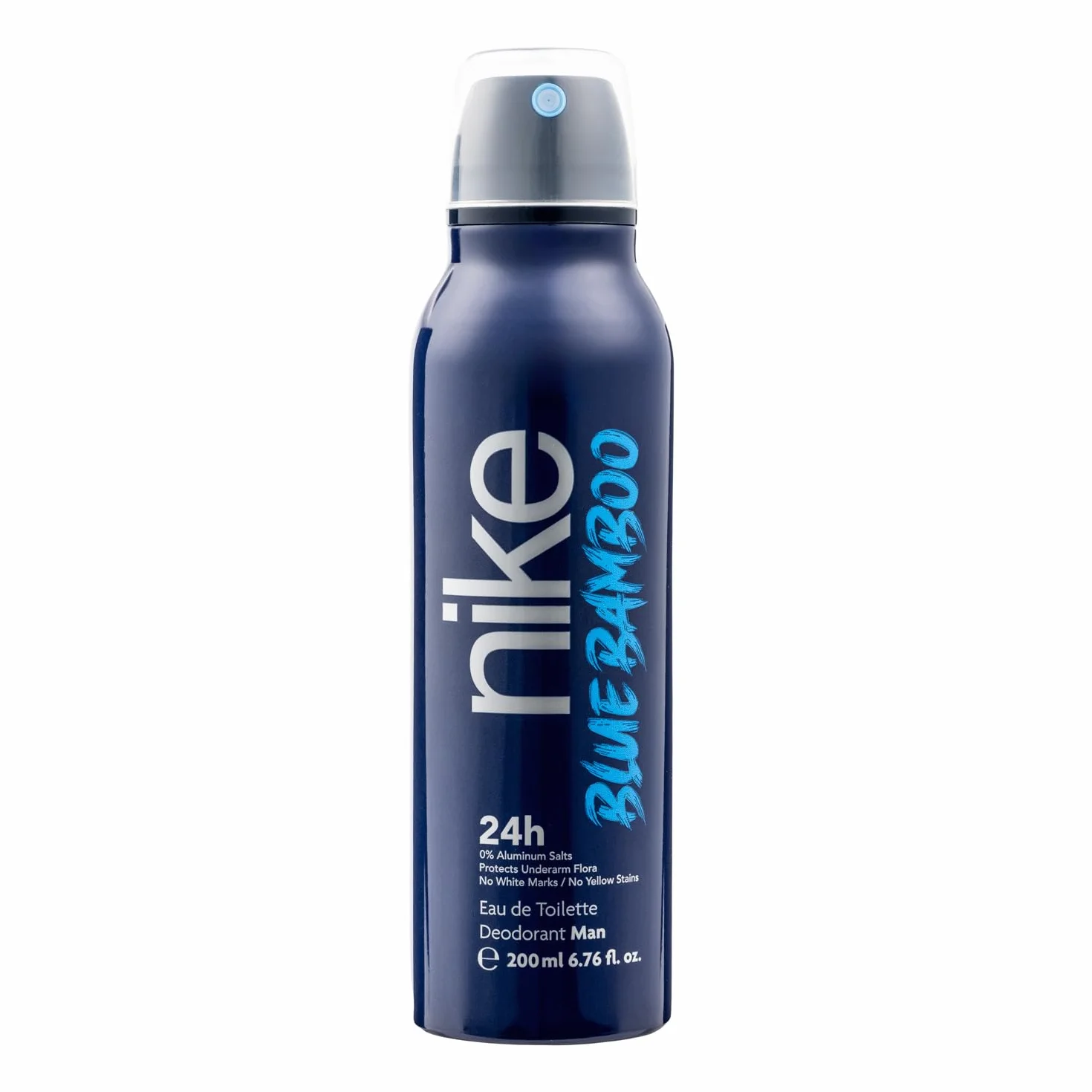 NIKE - Blue Bamboo Eau de Cologne pour homme 100 ml, Pack de 2, Parfum en spray 200 ml, Eau de toilette naturelle et masculine, Arôme boisé fruité, Parfum frais