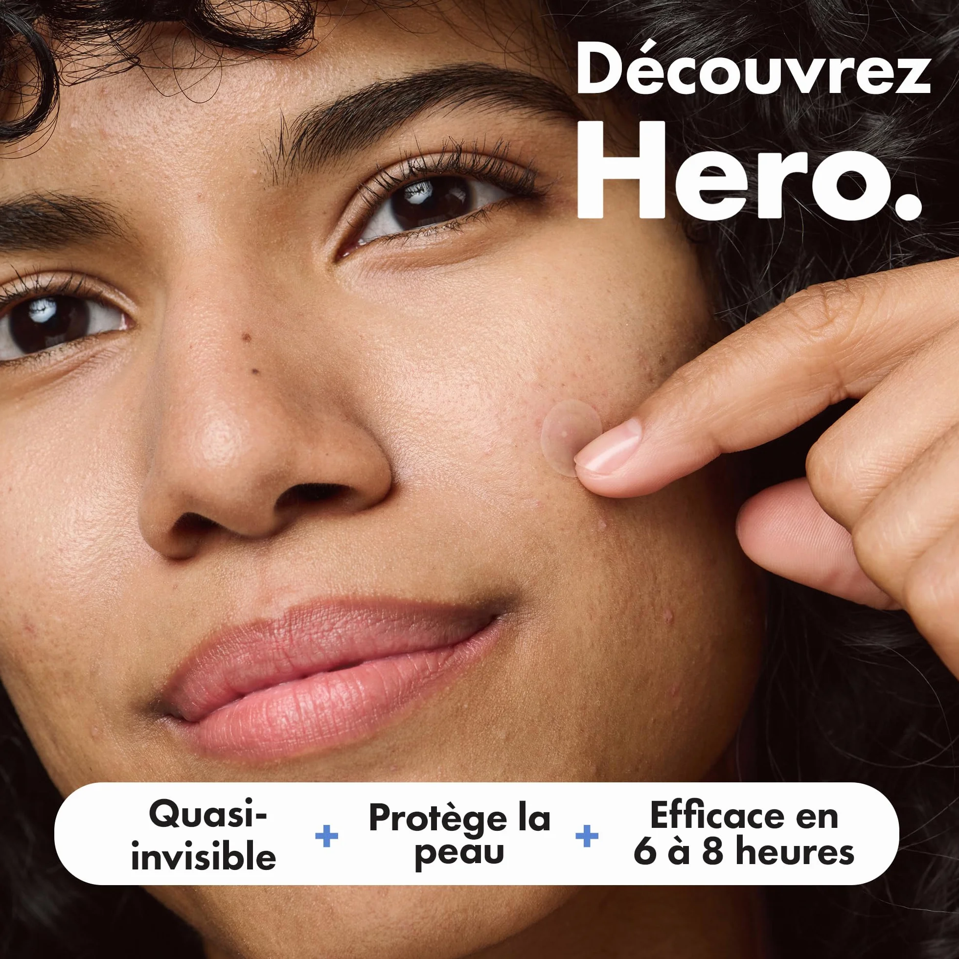 Hero Cosmetics Mighty Patch Invisible+ Patch Bouton Jour 39 Patchs Hydrocolloïde