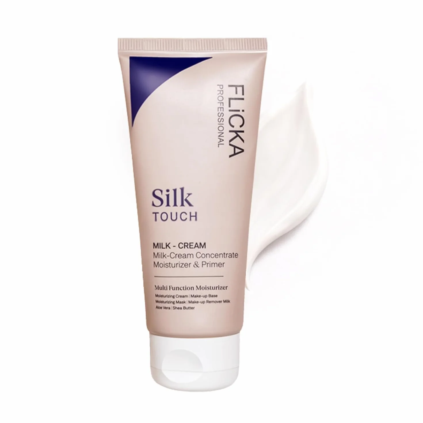 FLiCKA Silk Touch Hydratant et apprêt 3 en 1 pour le visage | Hydratant, léger, longue durée | Minimiseur de pores | Testé dermatologiquement | Tous les types de peau | Base de maquillage | 60 g |