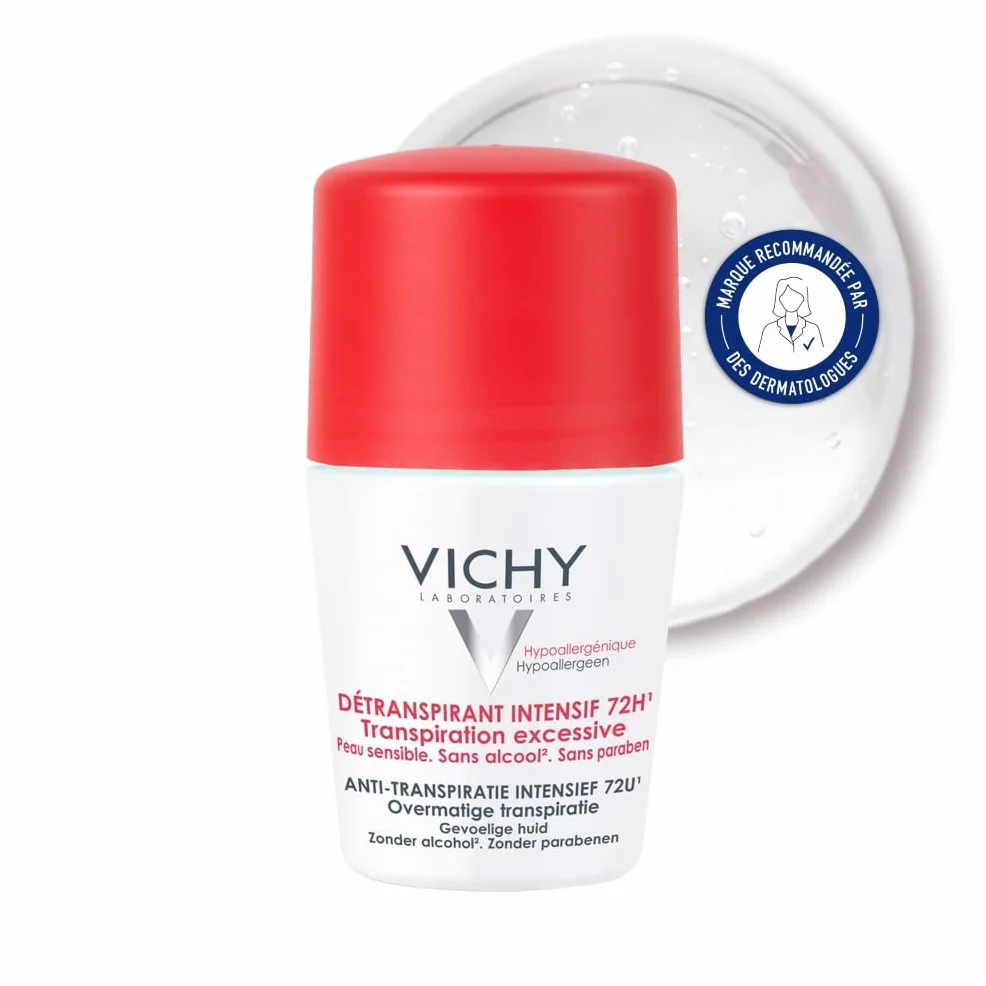 Vichy Stress Resist 72h Roll-On Anti-Transpirant Déodorant Aisselles Peaux Sensibles