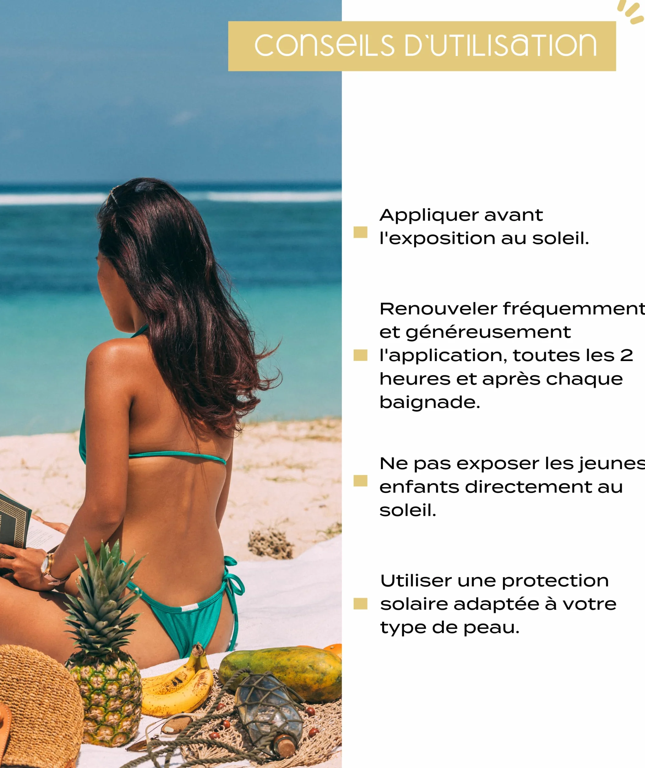 Parasol Spray Mini Huile Sèche 50 FPS Protection Bronzage