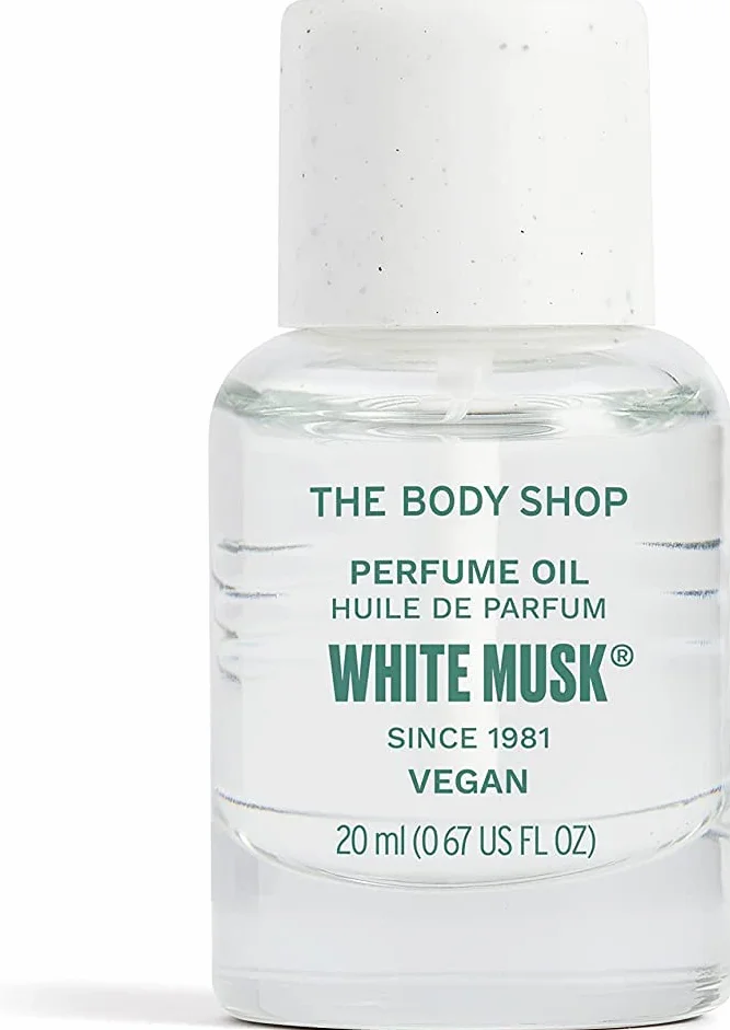The Body Shop Huile parfumée musc blanc – Parfum frais, floral et emblématique – Végétalien – 20 ml