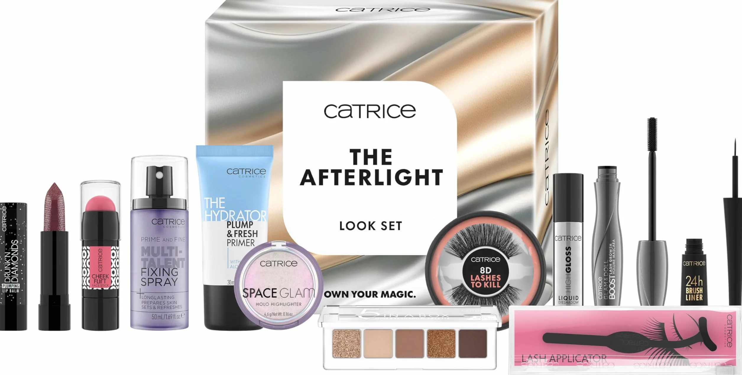 Catrice Cosmetics The Afterlight Look Set, Coffret Multi-Produit, sans Acétone, sans Parabènes, Pack de 1 (1 Pièce)