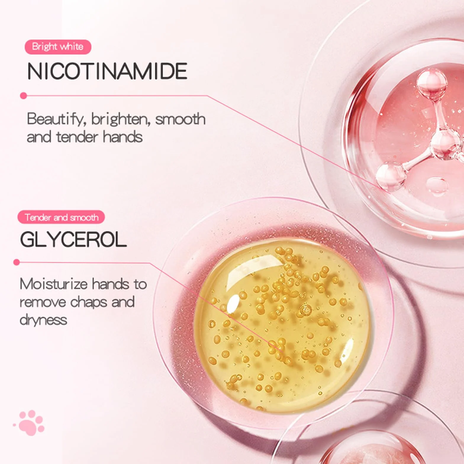 Masques Hydratants et Exfoliants pour les Mains – 5 Paires, Hydrate Profondément la Peau Endommagée