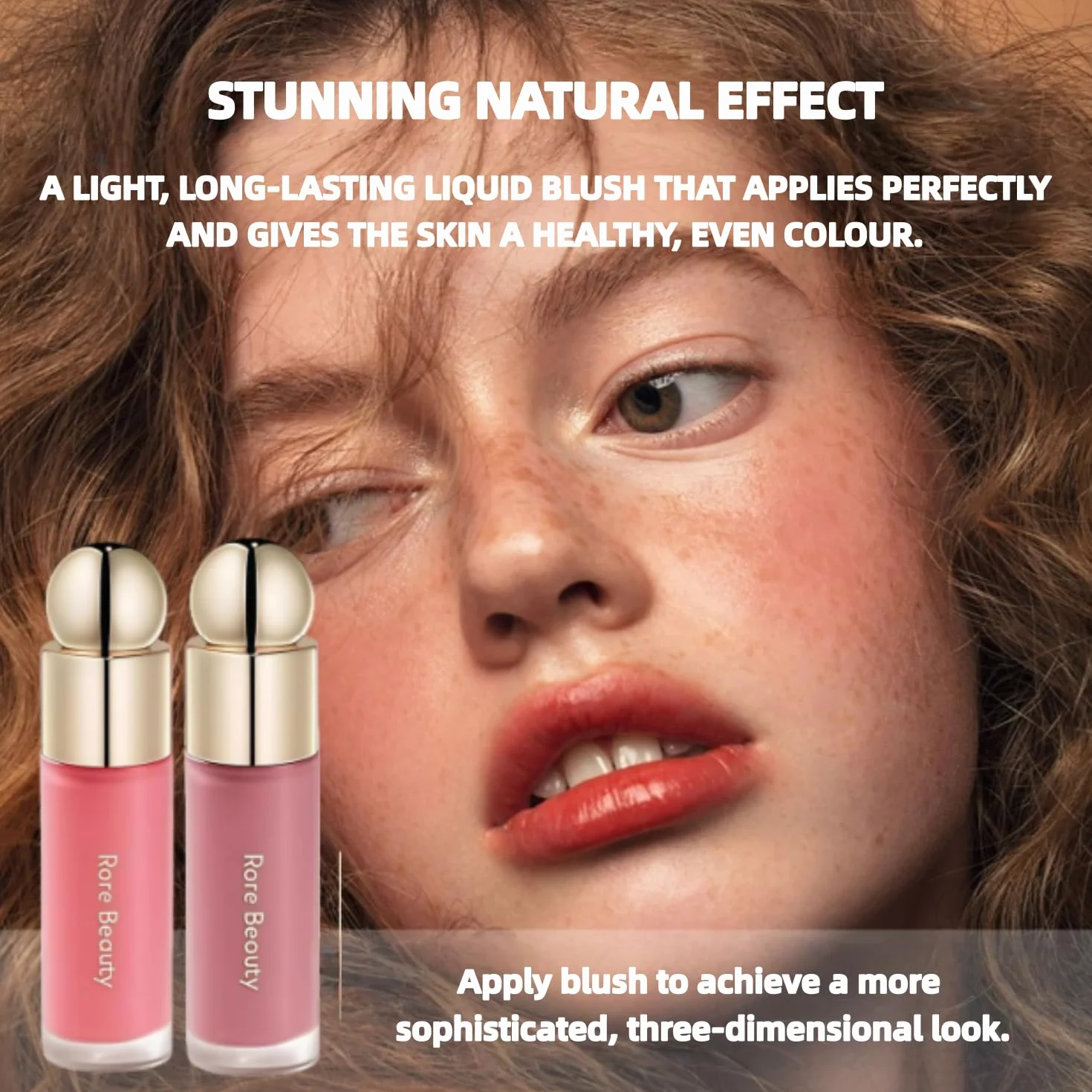 Rare Beauty Blush – Long-lasting matte blush, gentle on the skin and lightweight, for everyday wear (HOPE)
