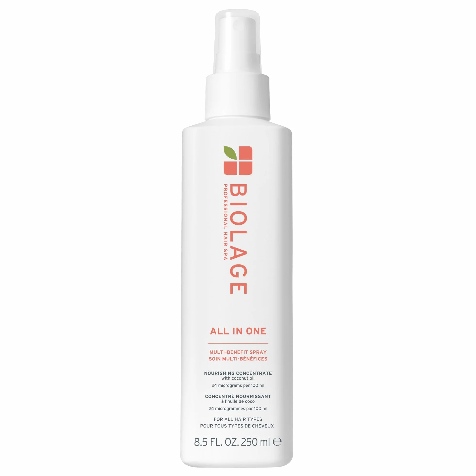 All-In-One Multi-Benefit Spray for All Hair Types, 250 ml
