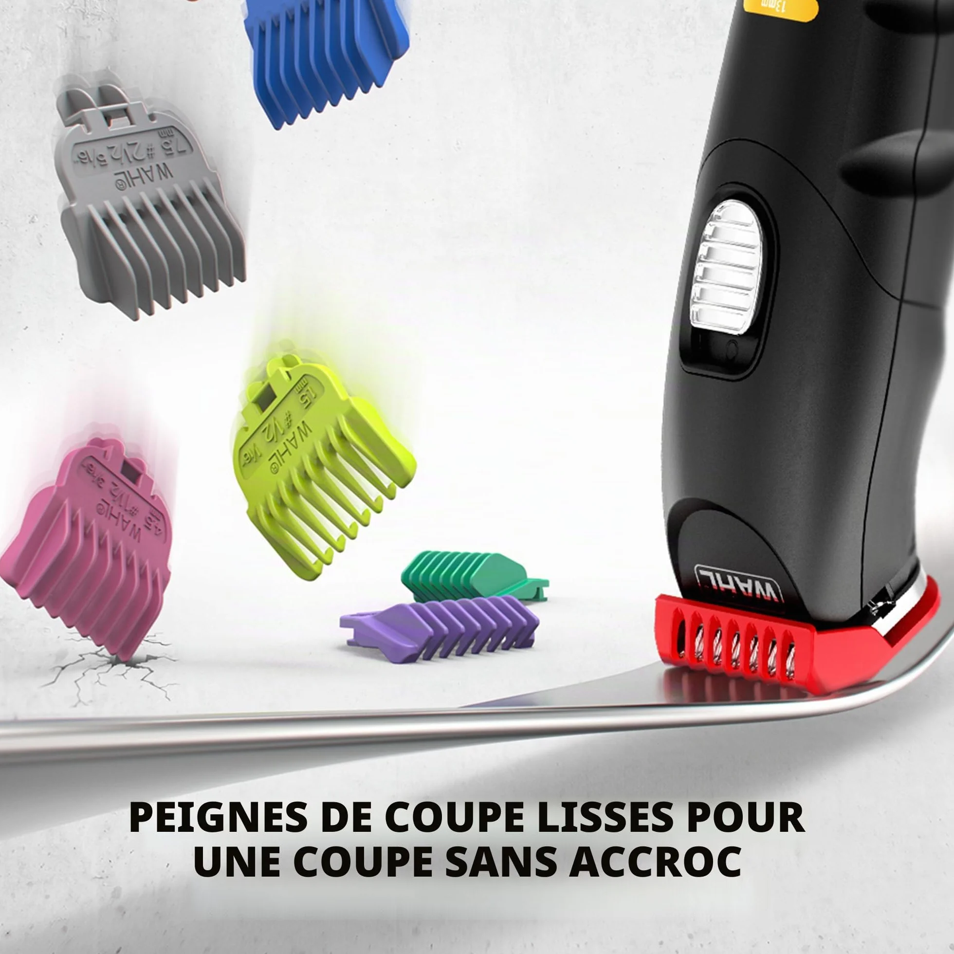 Wahl Color Trim Advanced Multiroomer, 240 min autonomie, chargeur USB, lames précises