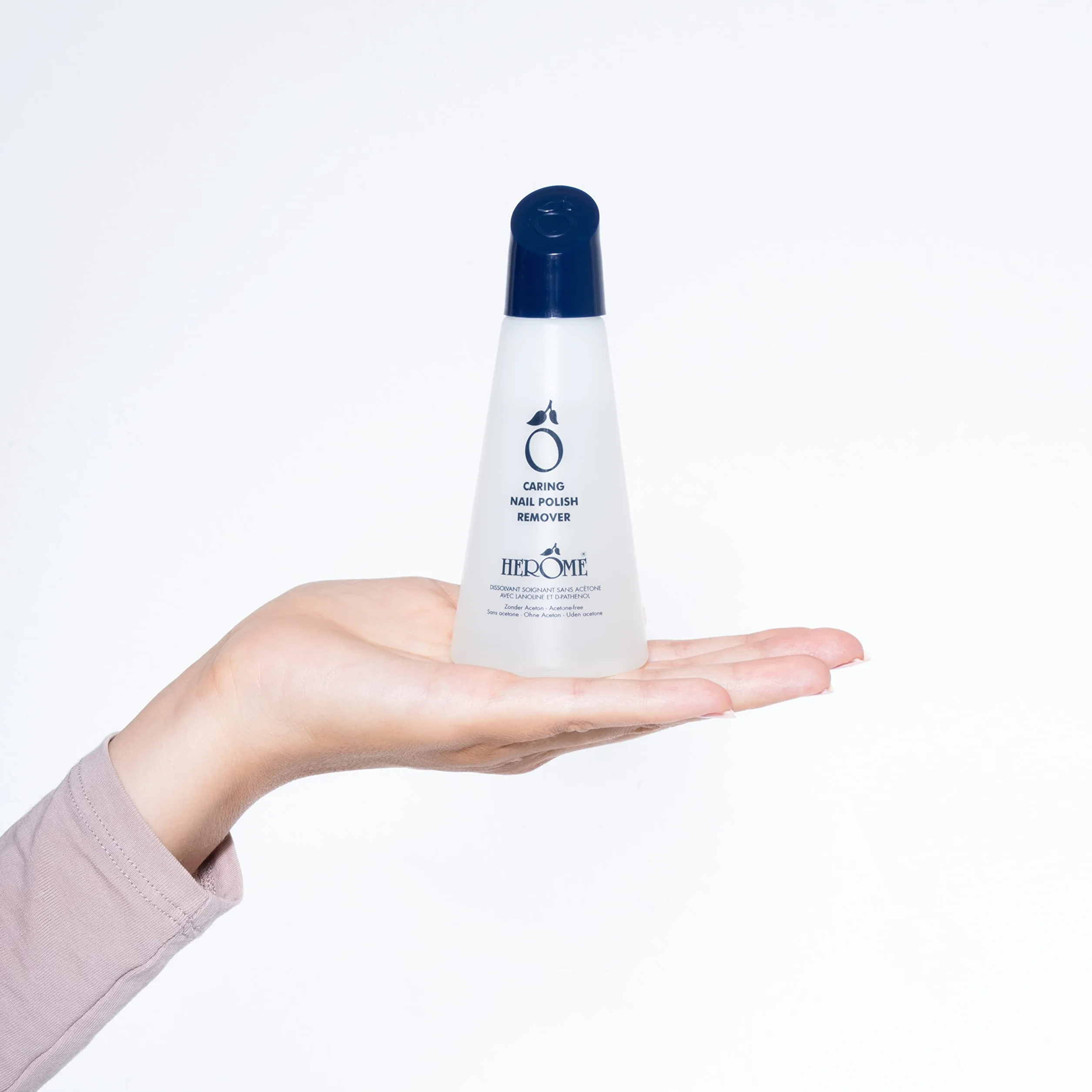 Herome Dissolvant Soignant Pour Vernis à Ongles Sans Acétone 120ml