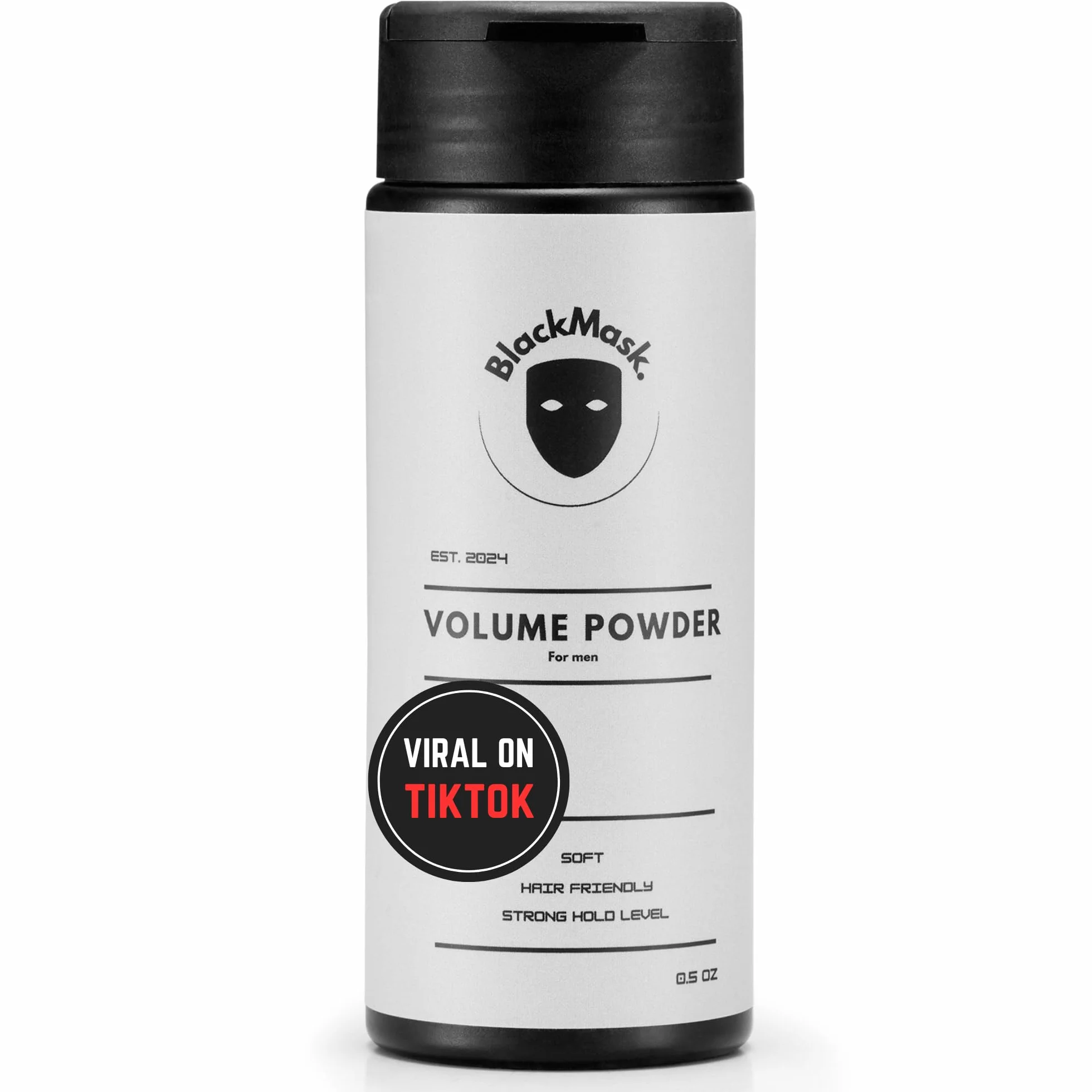 BlackMask Poudre Texturisante pour Hommes, Facile à Appliquer - Ajoute Instantanément Texture et Volume, Ingrédients Tout Naturels, Tenue Forte, Poudre pour Cheveux pour Hommes