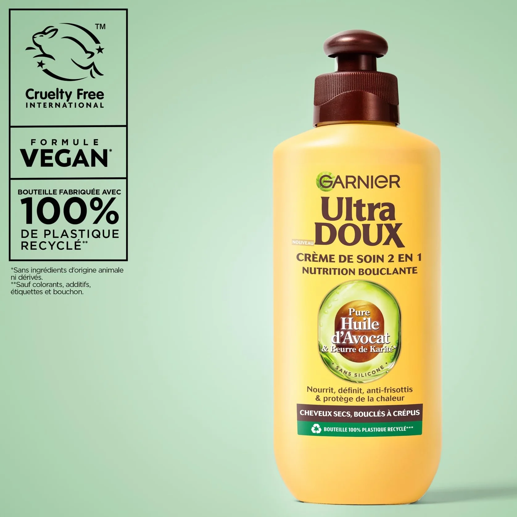 ULTRA DOUX AVOCAT KARITE CREME DE SOIN 2EN1 200ML