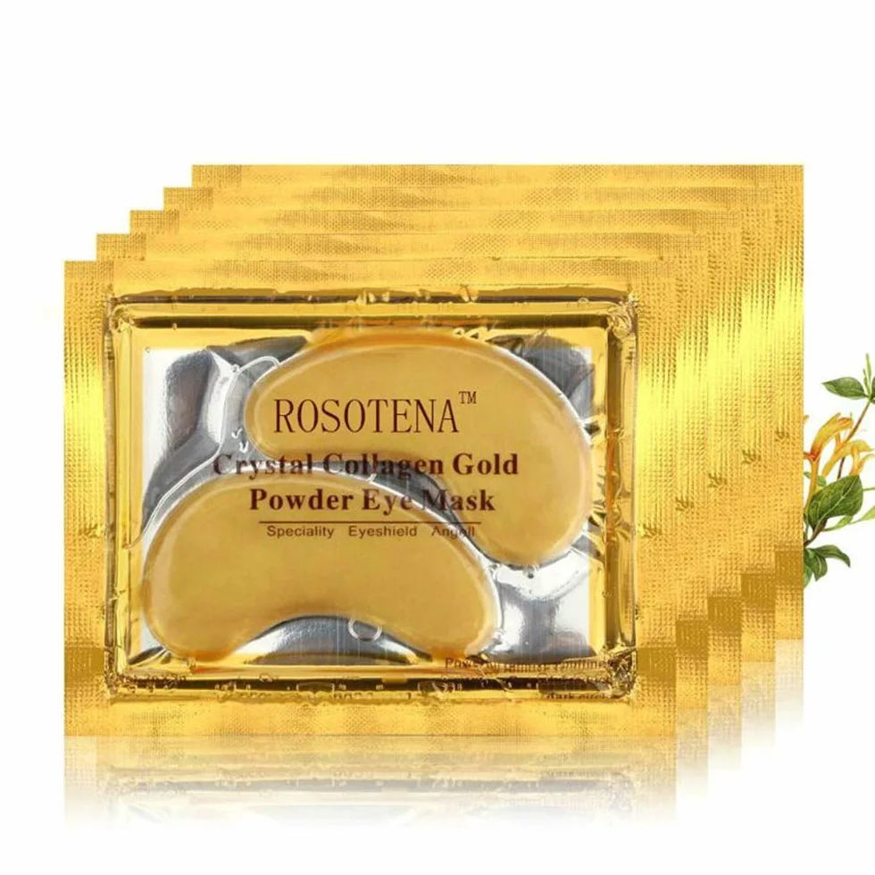 Kailisen Masque Patch Collagène 24K Or Acide Hyaluronique Anti-Âge Anti-Rides 30 Unités