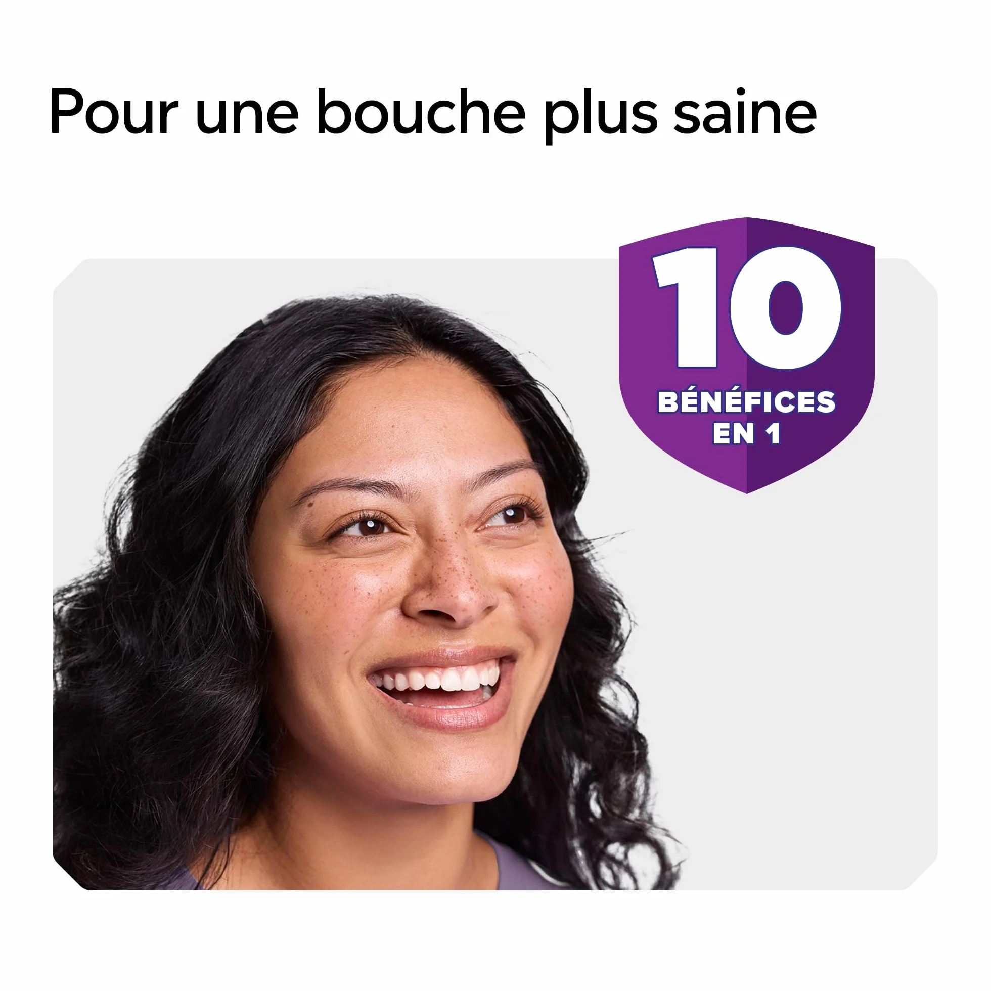 Listerine Bain de Bouche Quotidien Total Care 500 ml Protection Émail 10 Bénéfices en 1