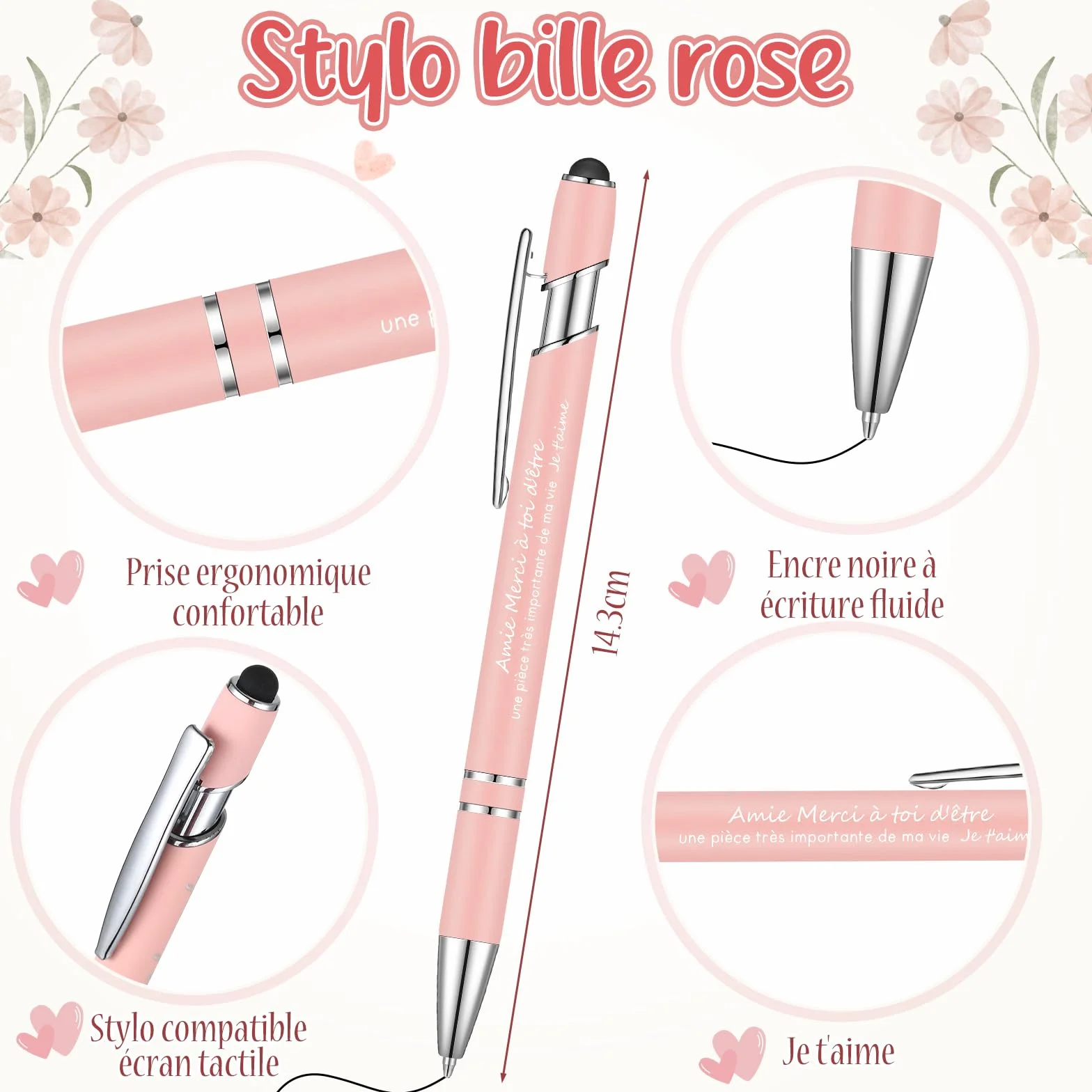 Hestya Trousse de Maquillage Cadeau Original pour Anniversaire Noël