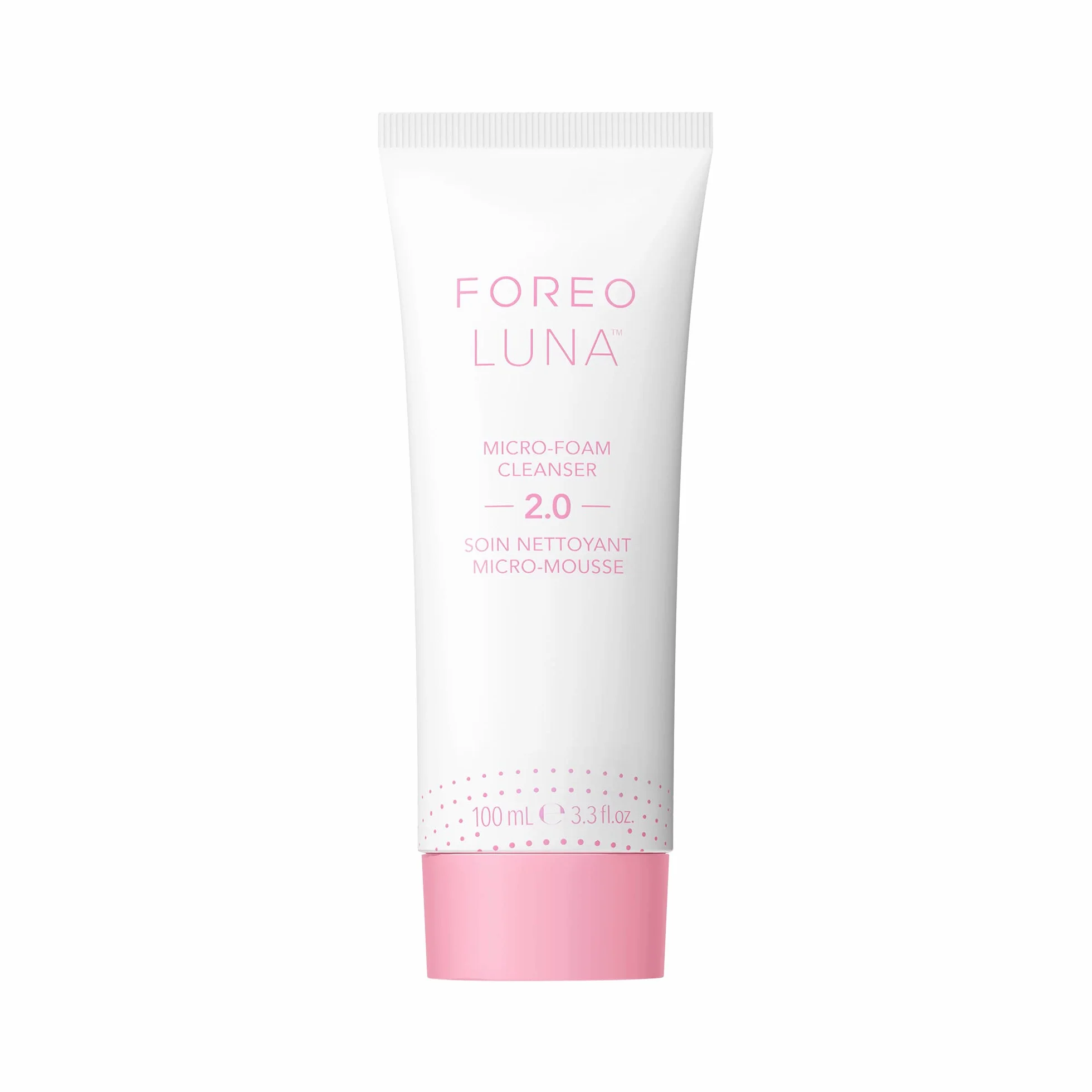 FOREO LUNA Micro-Foam Cleanser 2.0 - Nettoyant Visage - Gel Nettoyant Visage - Vitamine E - Soins pour le Visage - Gommage Visage - Nettoyant Point Noir - Acides Aminés - Végan - Soin visage
