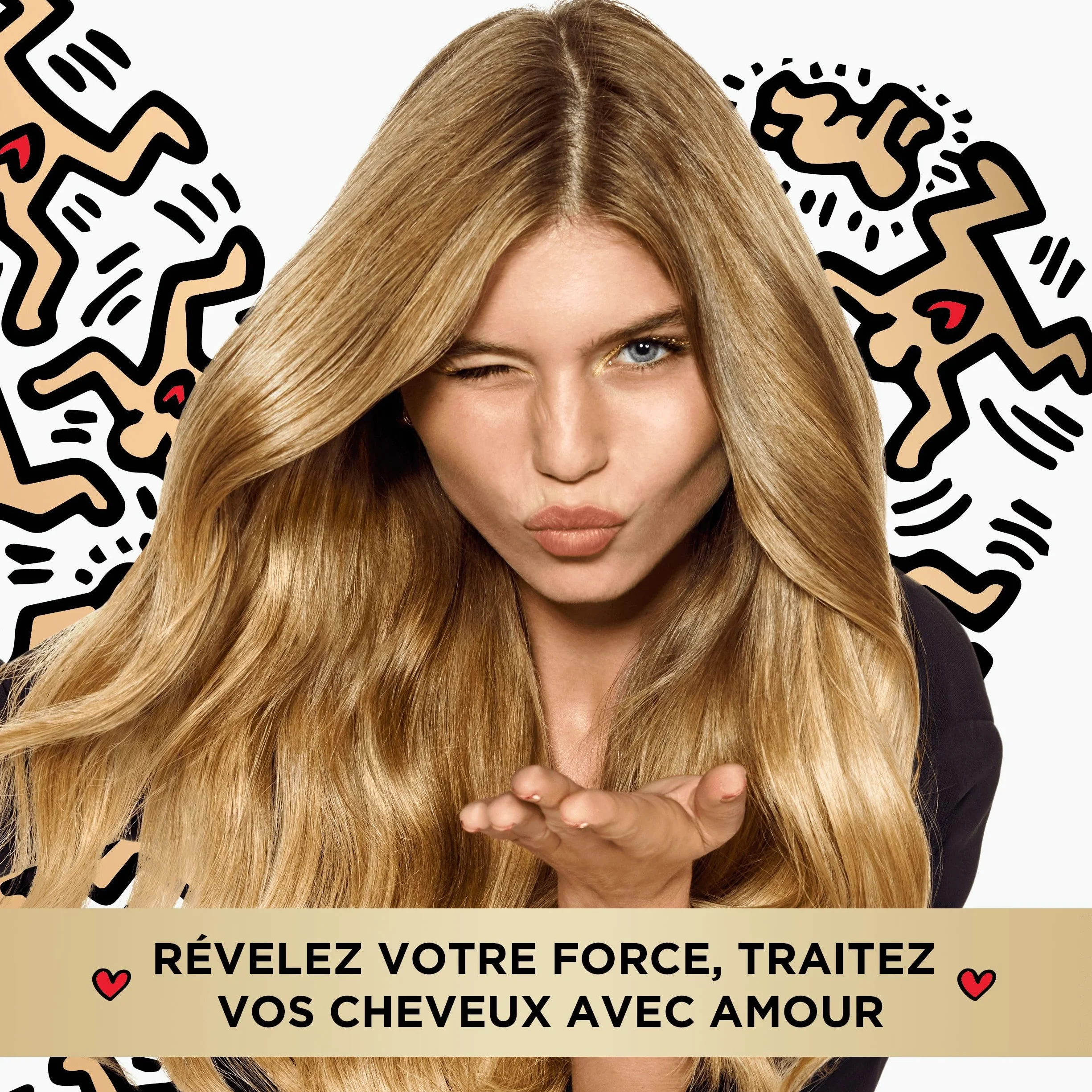 Pantene Pro-V x Keith Haring Art Collection Repair & Protect Keratin Protect Huile Capillaire 100ml Réparation Intense Cheveux Secs Abîmés