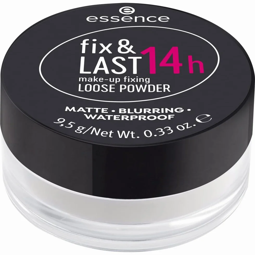Essence Fix & Last 14h Loose Powder Poudre Libre Longue Durée Mat (9.5g)