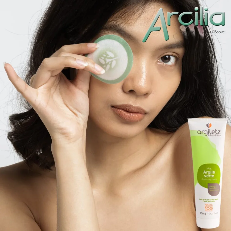 Argiletz Argile Verte 400 g Fabriqué en France