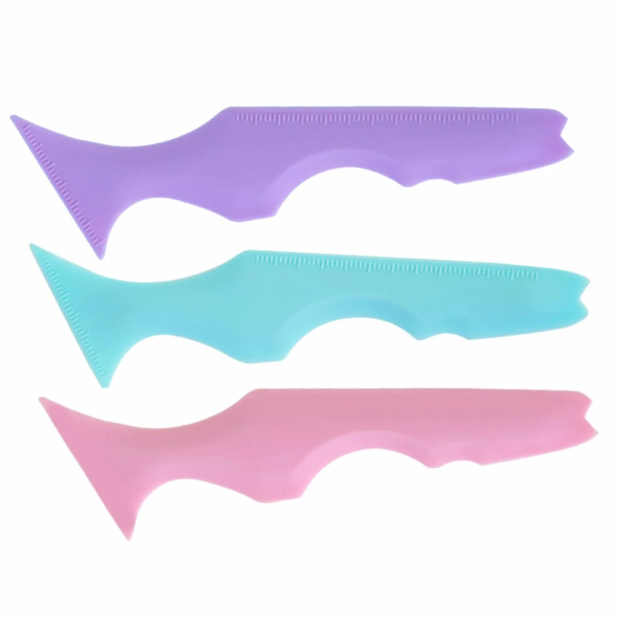 MAGICLULU 15pièces Pochoirs Silicone Pour Eyeliner Et Mascara Outils De Maquillage Pour Yeux à Application Et Dessin Accessoire Pratique Pour Débutants Et