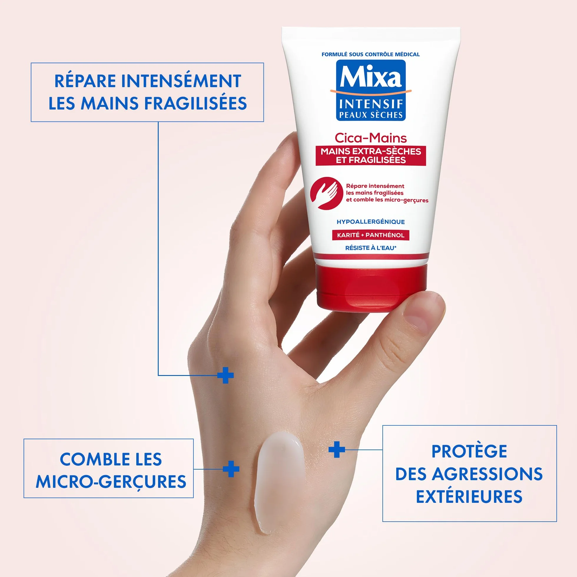 Mixa Cica Crème Mains Réparatrice Intense