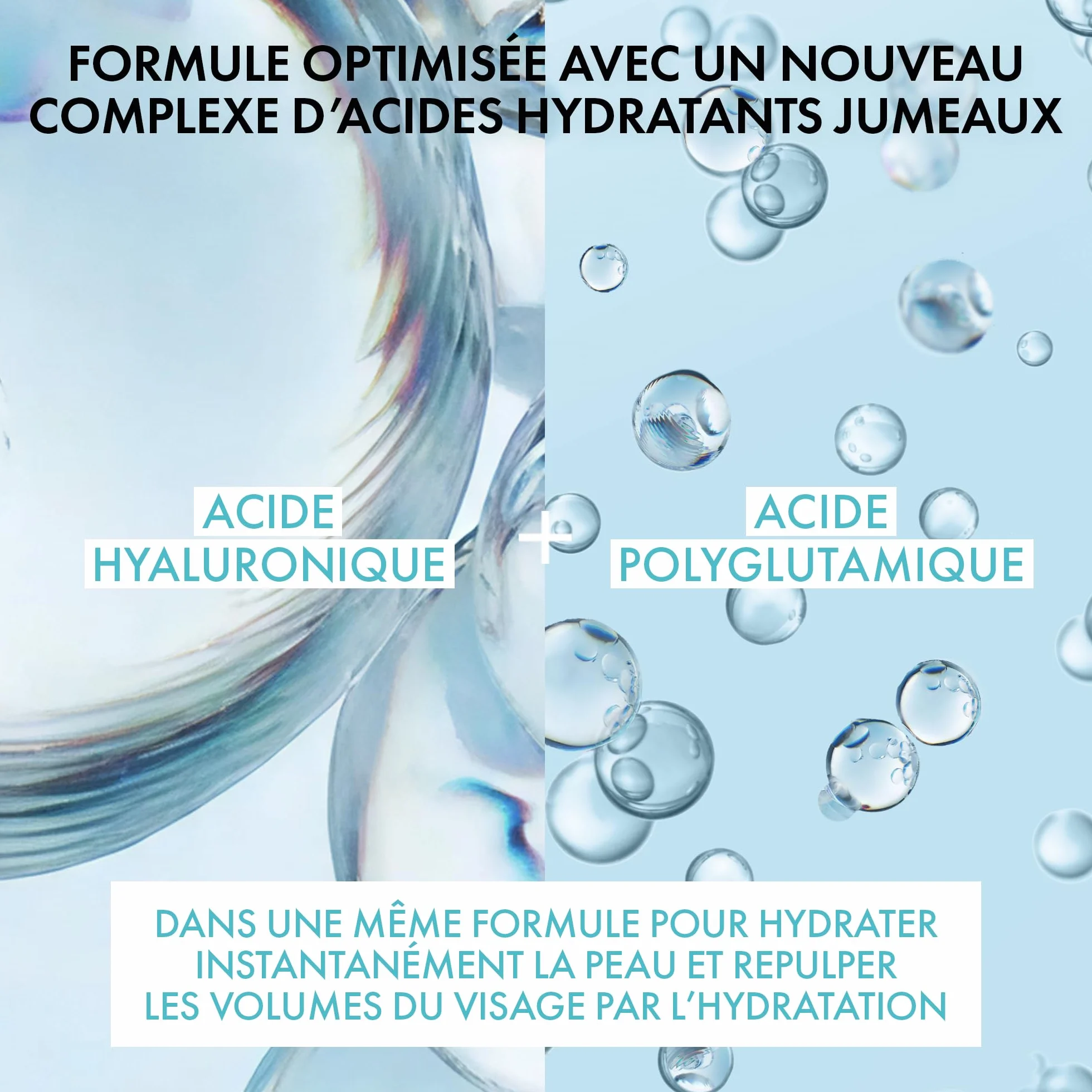 VICHY Minéral 89 Sérum Booster Hydratant 30 ml Acide Hyaluronique Eau Volcanique