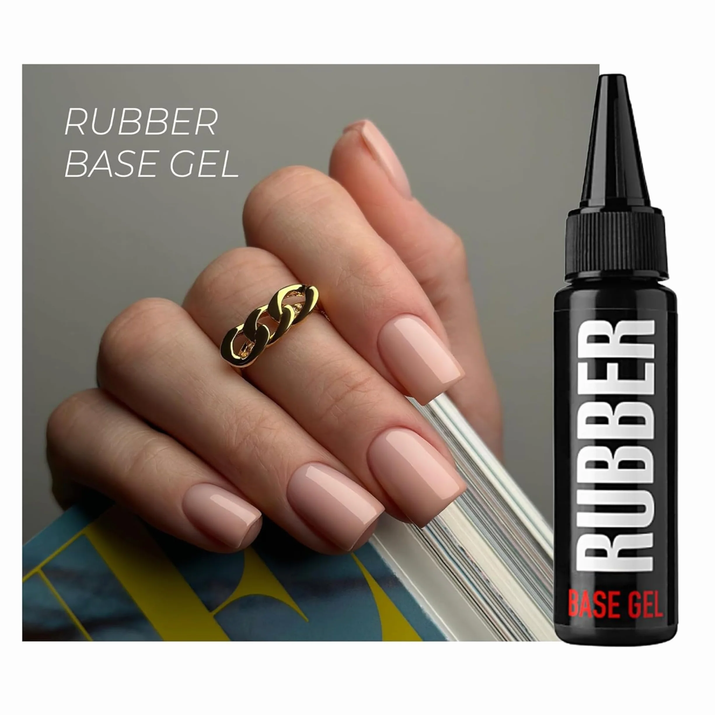 Kodi Professional Rubber Base Coat Top Coat Semi Permanent 2x30ml Vernis à Ongles Gel Manucure Kit