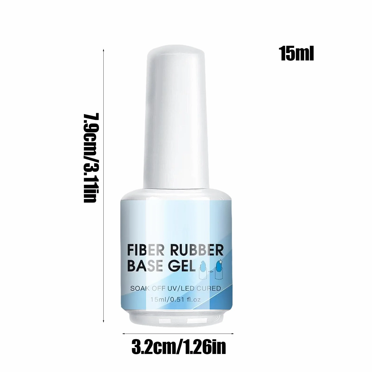 Nail Strengthening Gel Repair Base Coat 15ml Clear