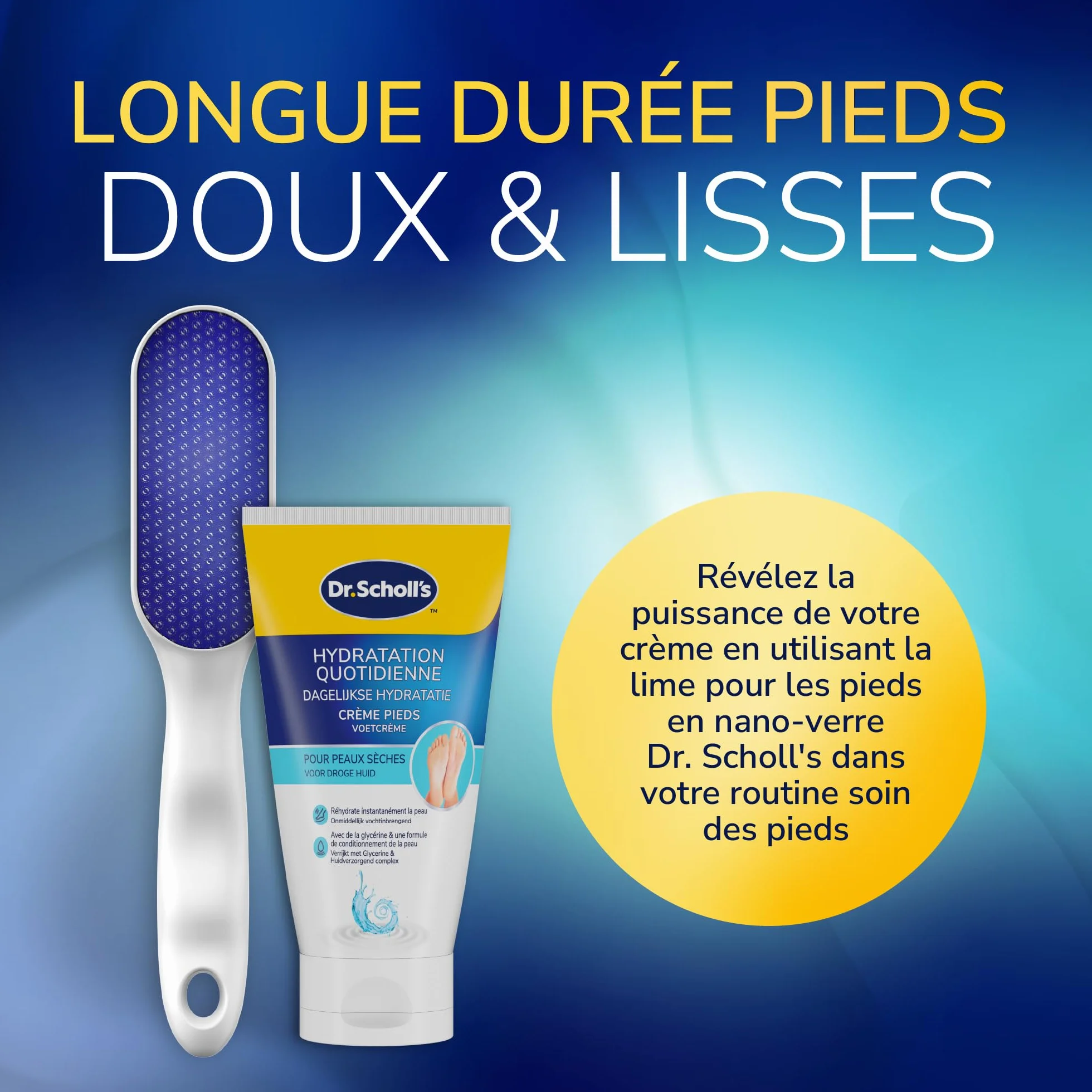 Dr. Scholl's Crème Pieds Hydratation Renforcée 150ml