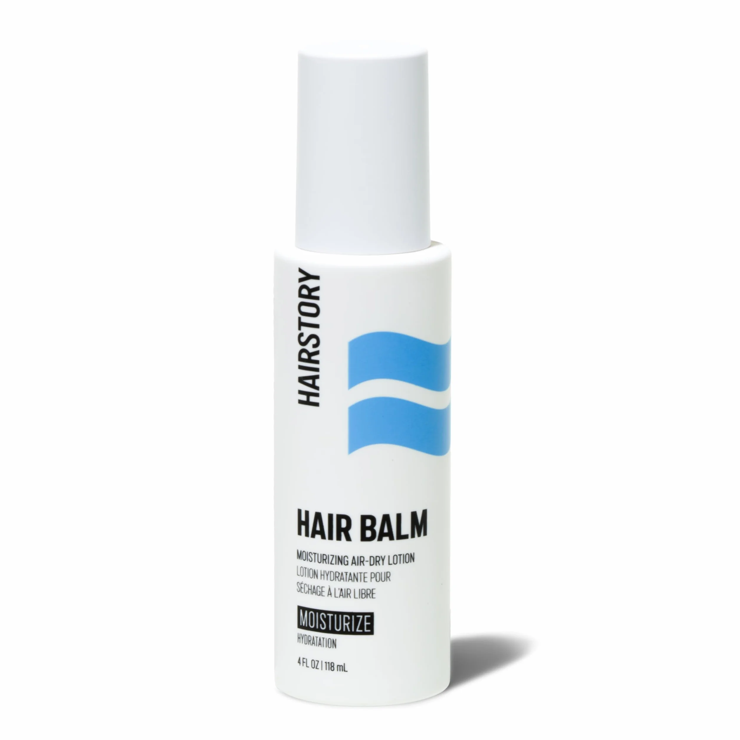 Baume hydratant Hairstory - Flacon de 113,4 g - Après-shampoing pour cheveux bouclés - Lisse l'épaisseur et les frisottis - Gestion de la sécheresse et des nœuds - Ingrédients naturels