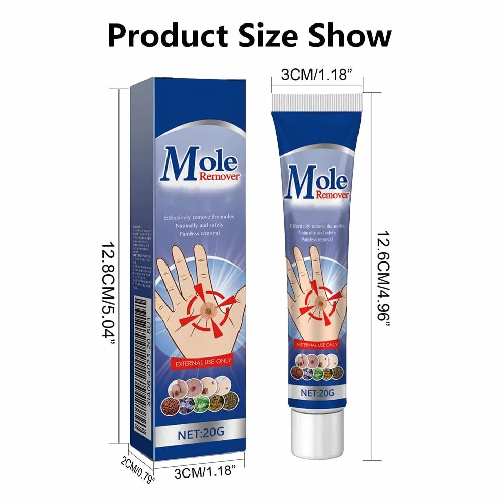 Crème Anti-Verrues et Anti-étiquettes Cutanées 20g