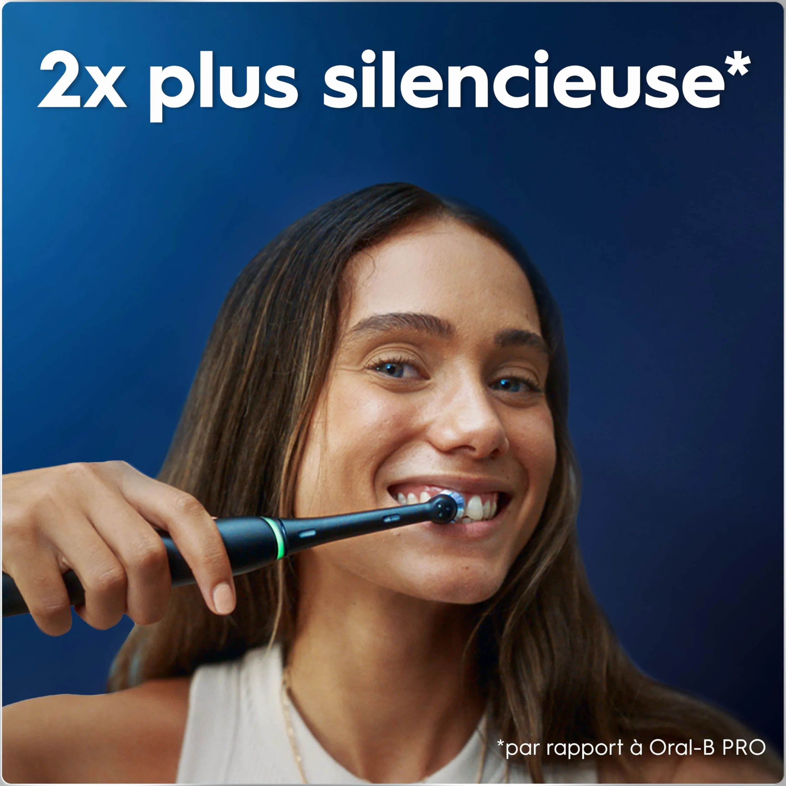 Oral-B Brosse à Dents Electrique iO 6, Noire, 5 Modes, Capteur de Pression, Batterie Rechargeable