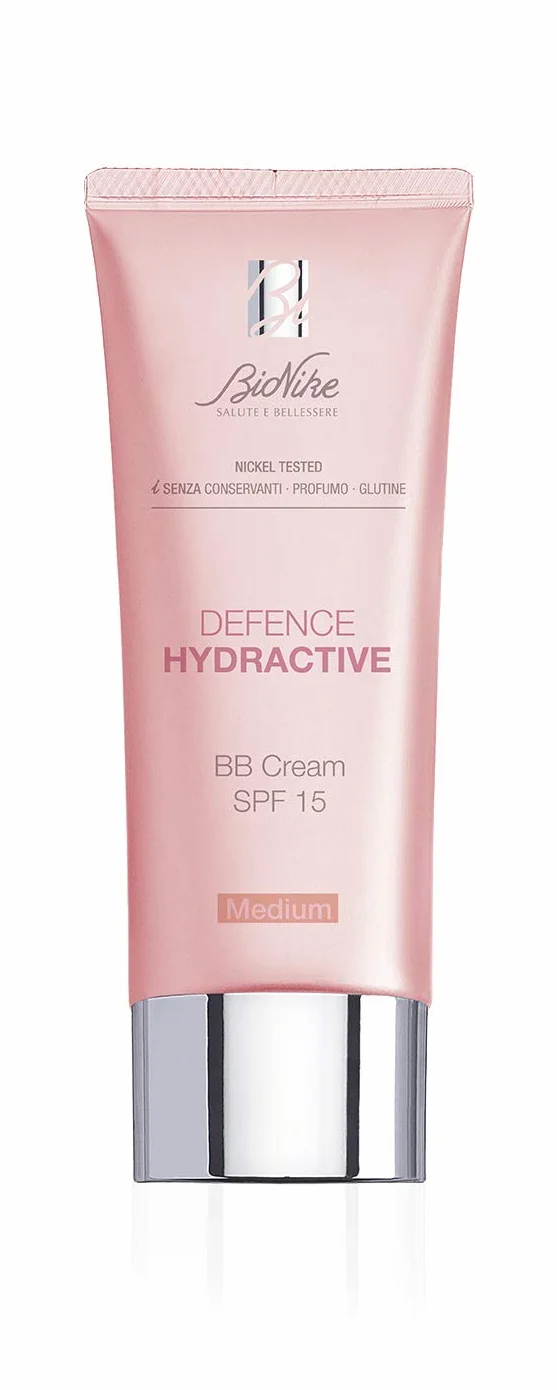 BioNike Defence Hydractive BB Cream Medium SPF 15 pour peaux sensibles et intolérantes - 40 ml