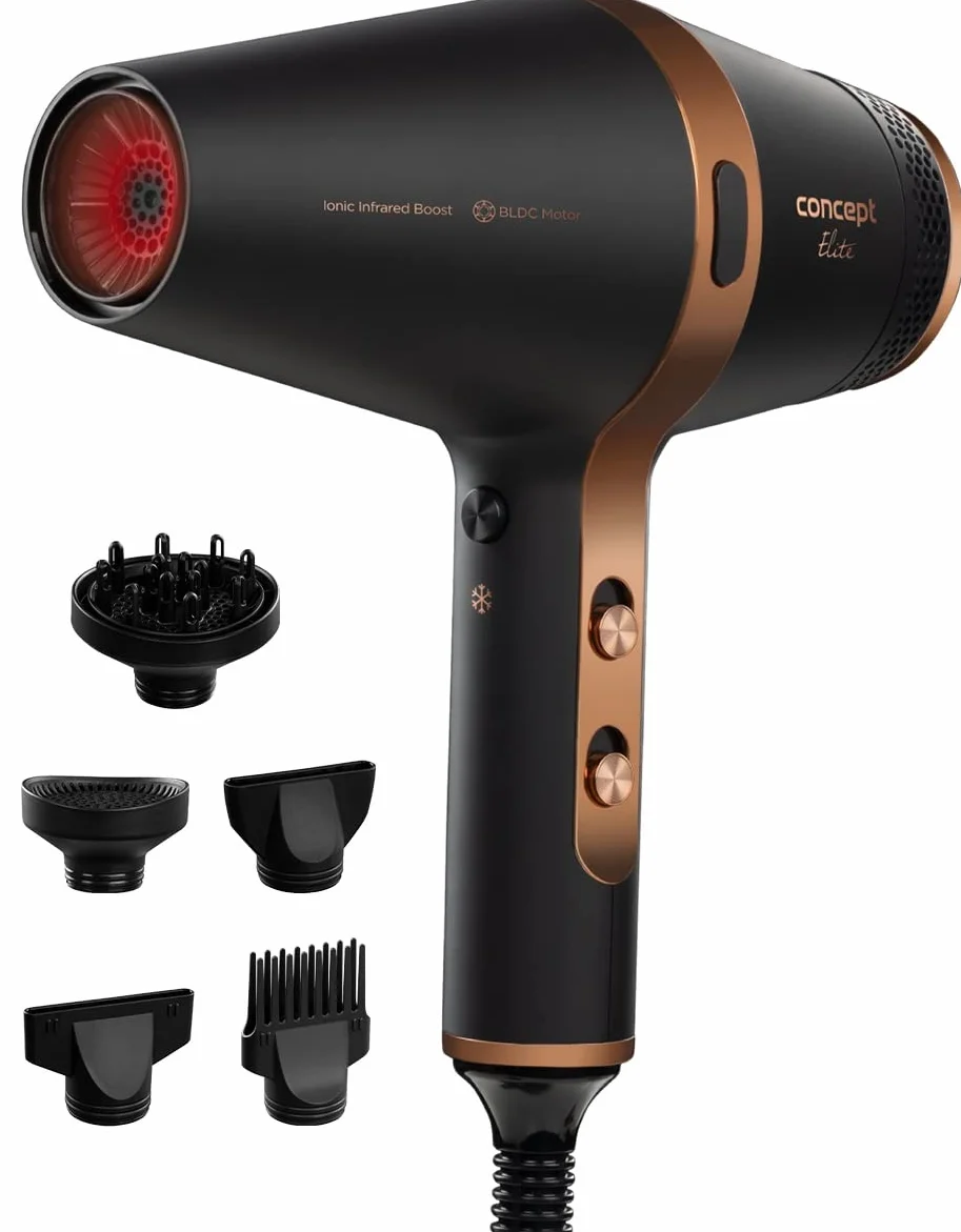 Concept VV6030 Elite Ionic Sèche-Cheveux Infrarouge Boost