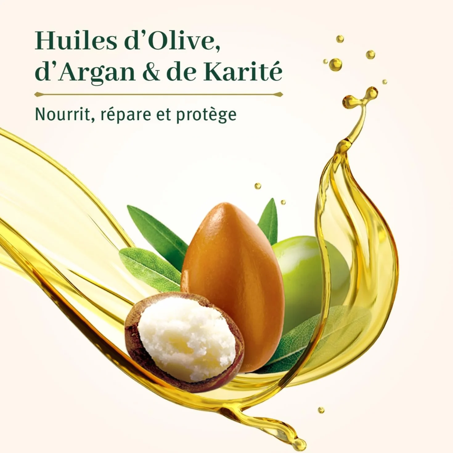 LE PETIT OLIVIER Spray Démêlant Soin Nutrition 150 ml Sans Rinçage Cheveux Secs Abîmés Sans Silicone Fabriqué en France