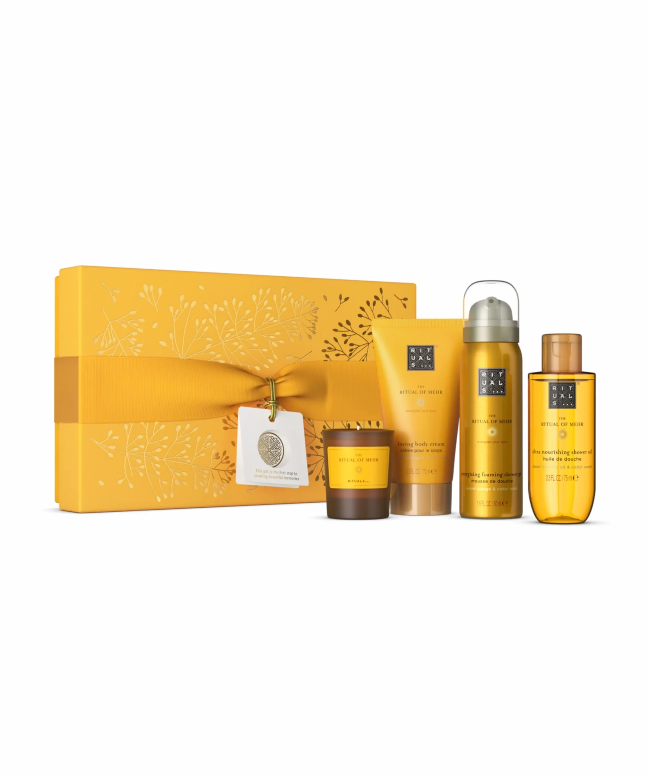 RITUALS Coffret cadeau The Ritual of Mehr Small - Soins peau orange douce bois de cèdre