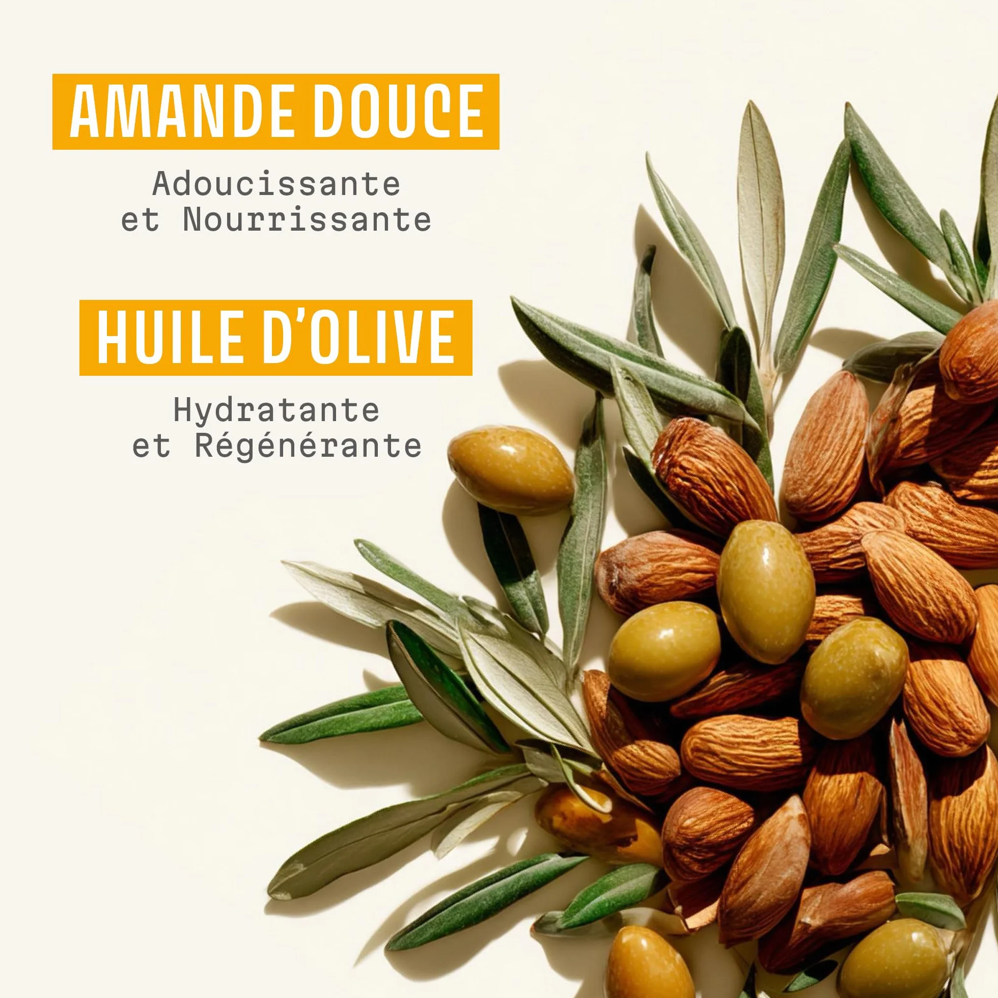 Panier des Sens Crème Mains Peau Sèche Fleur d'Oranger Hydratante Huile d'Olive et d'Amande 75 ml