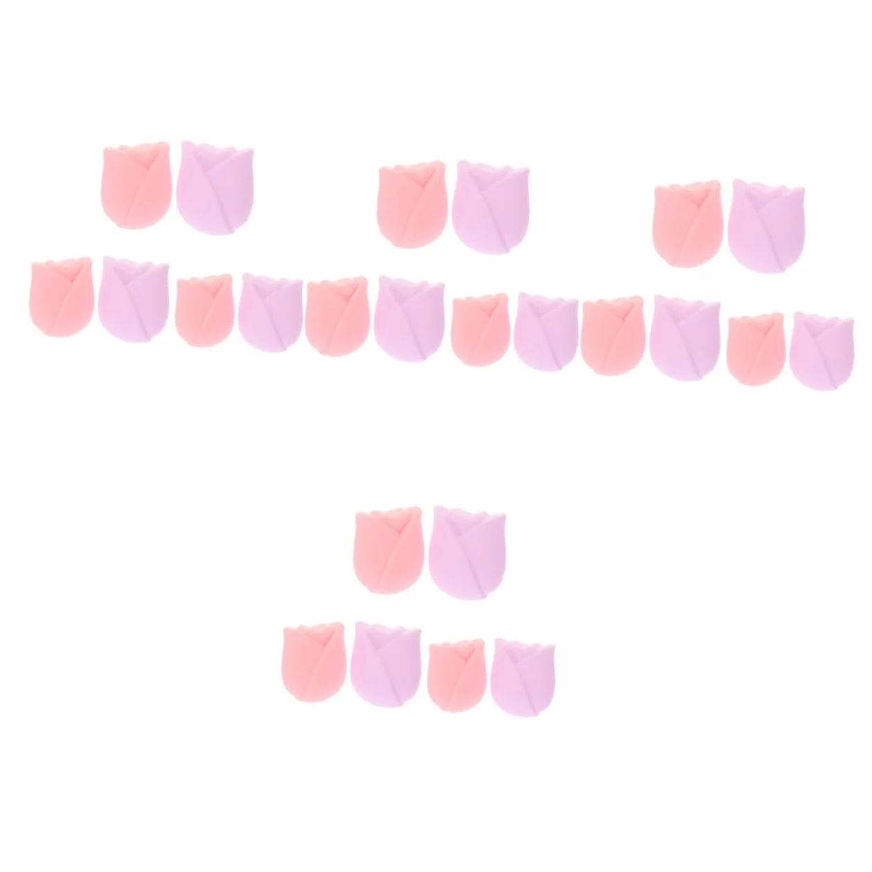 Healeved 24pièces Housses De Pinceaux De Maquillage Silicone Lot De Caps De Réutilisables Pratiques Et Antidérapantes Conviennent à Les Pinceaux De Maquillage