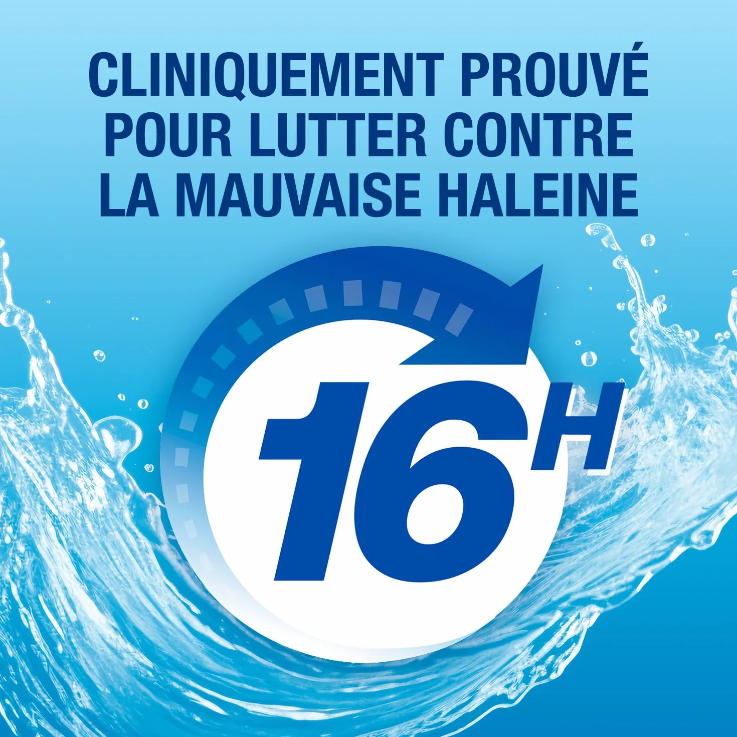 Bain de bouche sans alcool CB12 250 ml arôme menthe poivrée