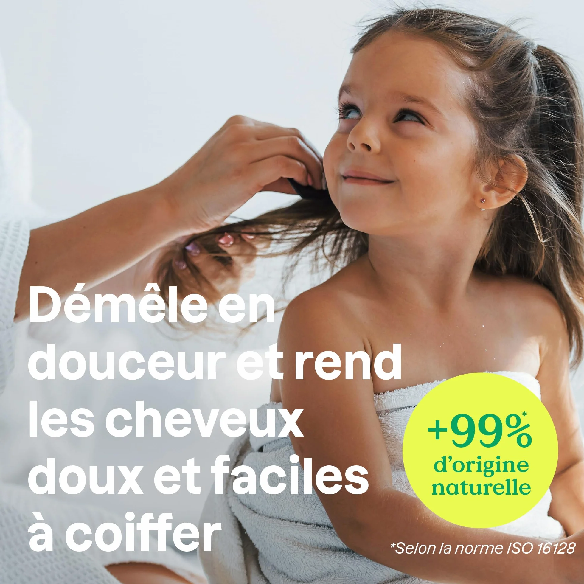 ATTITUDE Démêlant Sans Rincage pour Enfant, Nourrit & Apaise les Cheveux, Soin Capillaire Végane, 240 mL