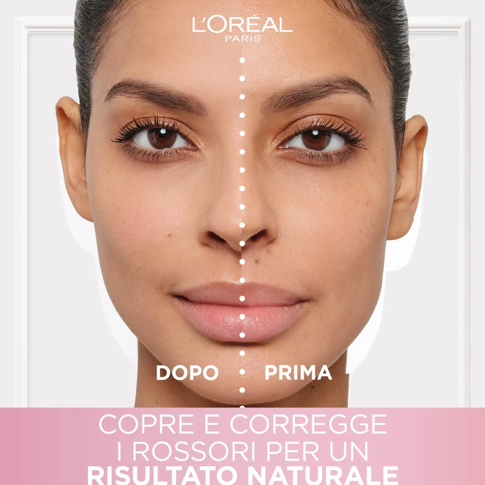 L'Oréal Paris Magic CC Cream 24H Moisturising Anti-Redness Green Cream 5in1 Universal Shade Long-Lasting Velvety Skin Effect - 2 flacons de 30ml