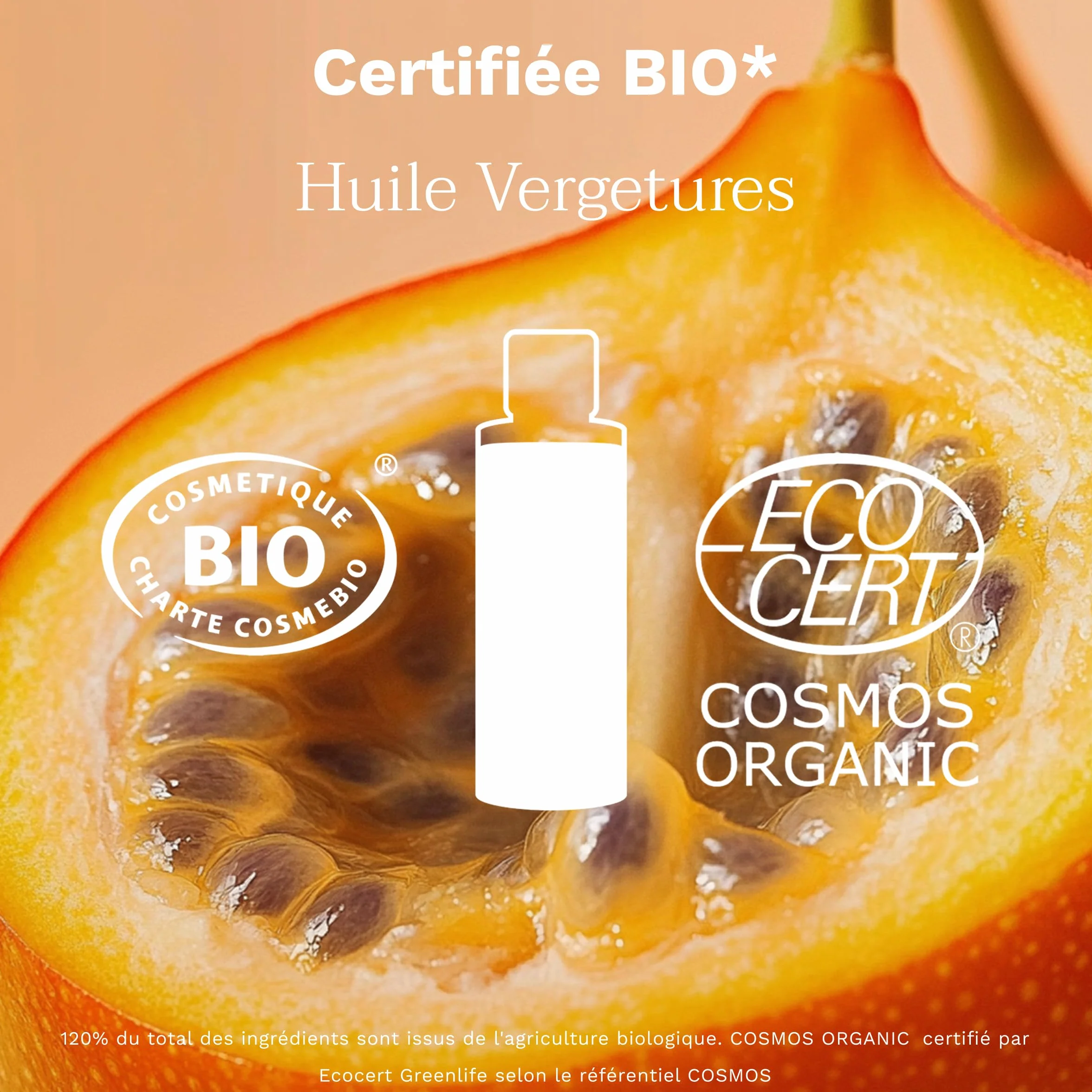Mustela Huile Vergetures Grossesse Bio Soin Corps 100% Ingrédients Naturels Maracuja Maternité