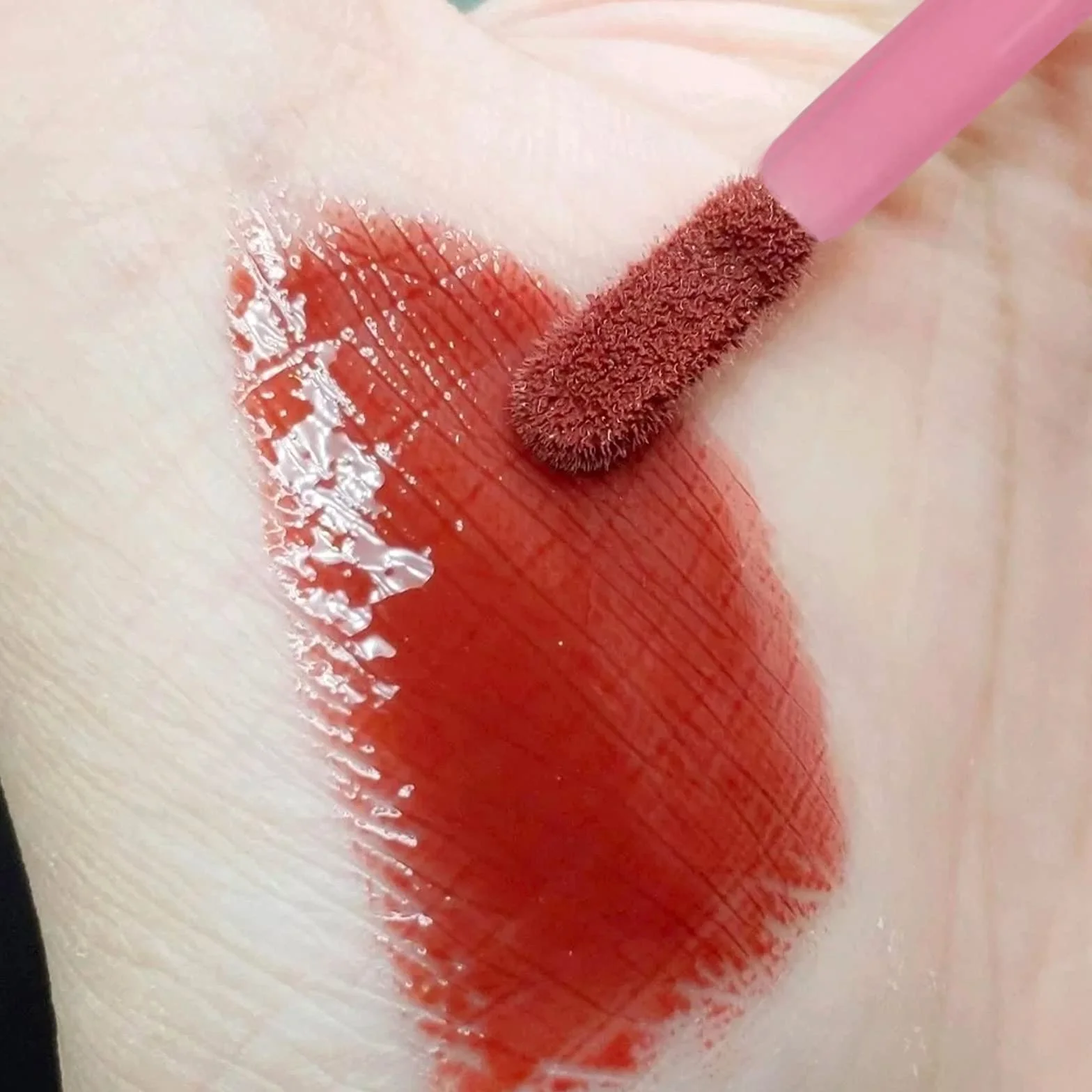 Pinceau à lèvres jetable 100 pièces, Applicateur de Maquillage pour Rouge à lèvres