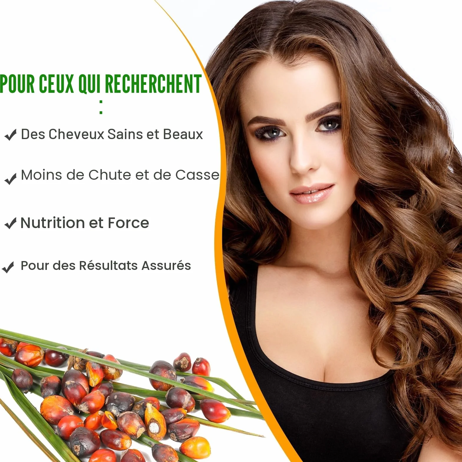 Huile Batana Bio 100% Naturelle et Pure pour la Croissance des Cheveux et Brillance