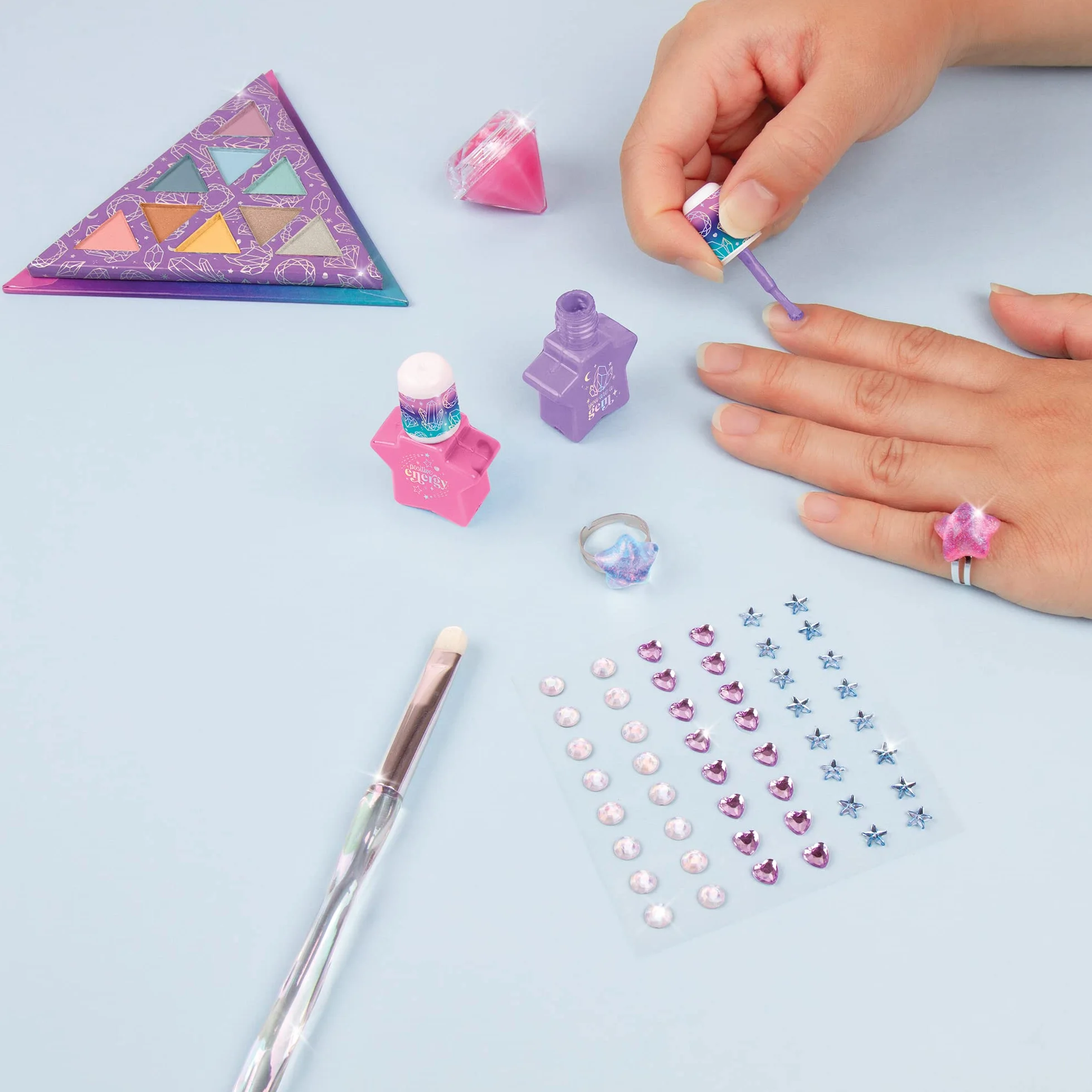 Make It Real Ombres et Bijoux pour Visage en Cristal Mystique, Ensemble créatif 2466