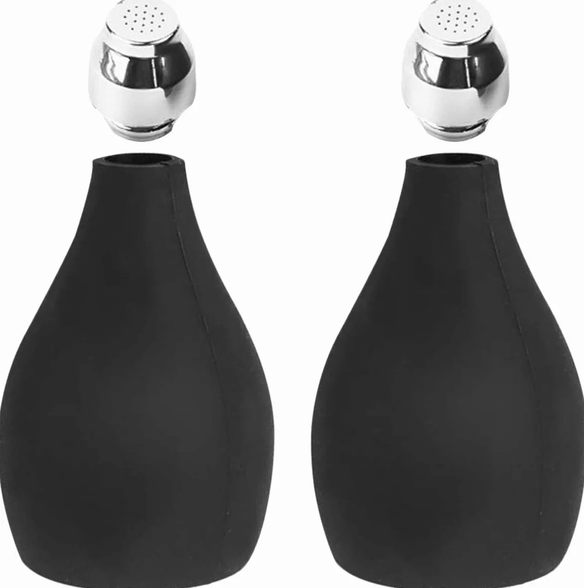 Lot de 2 flacons distributeurs de talc pour barbiers