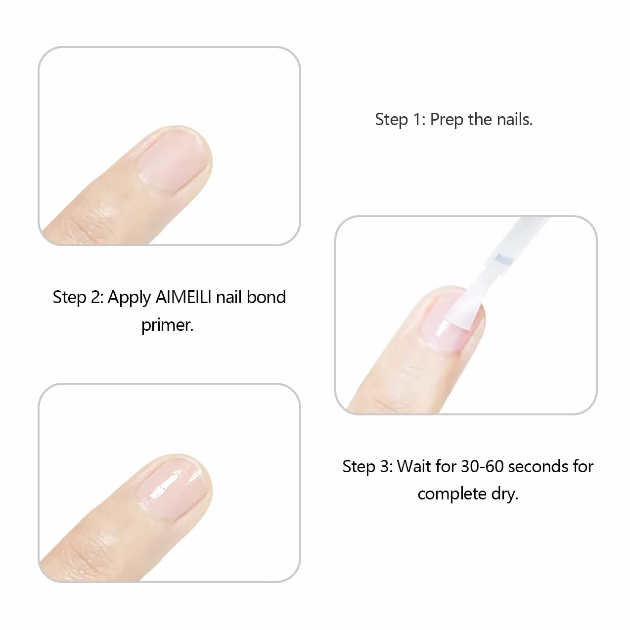 AIMEILI Nail Primer Semi Permanent 10ml