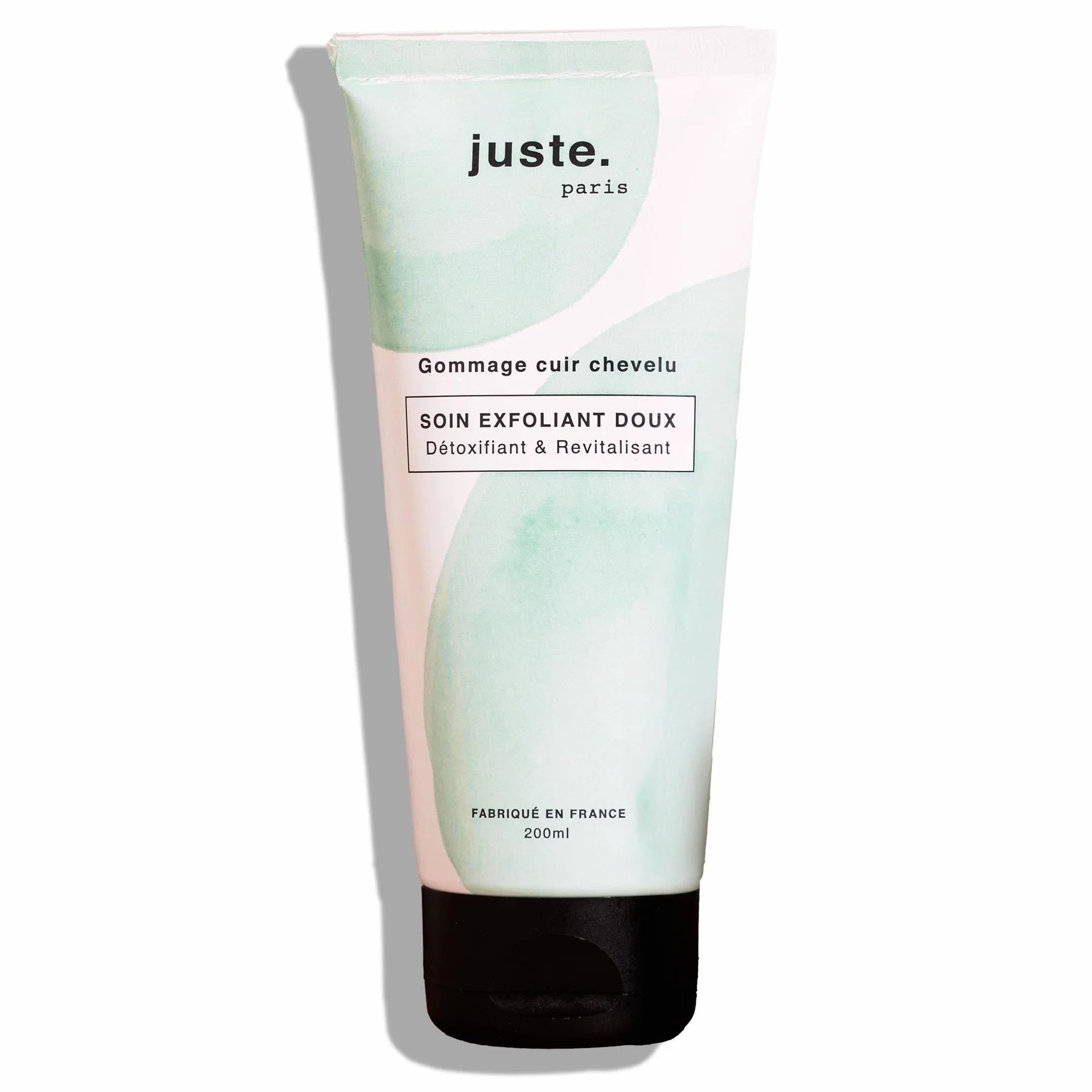Juste Paris Gommage Cuir Chevelu au Sel 200ml – Head Spa & Massage Relaxant - Soin Détox et Exfoliant cheveux – Élimine Sébum – Racines Légères & Fraîcheur – 98% Naturel